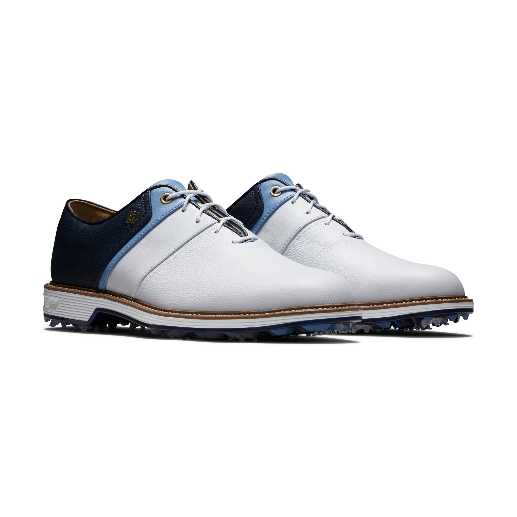 FootJoy Premiere Series Packard Golf Shoes White/Blue/Navy