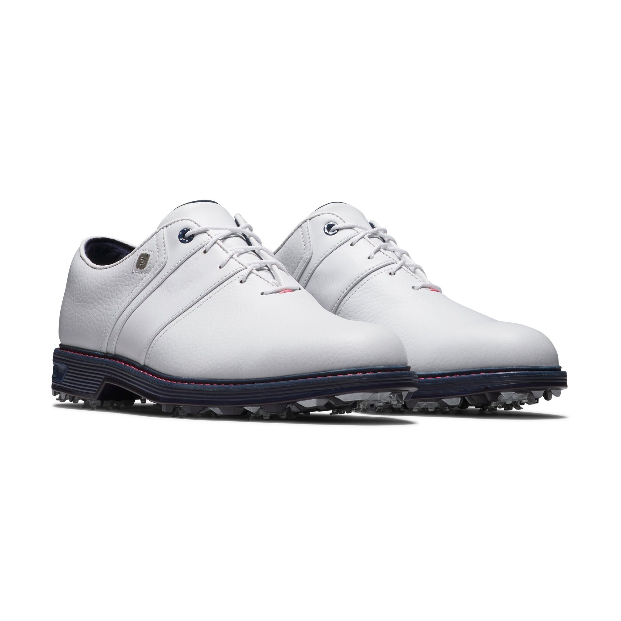 FootJoy Premiere Series Packard Golf Shoes White/Pink/Navy