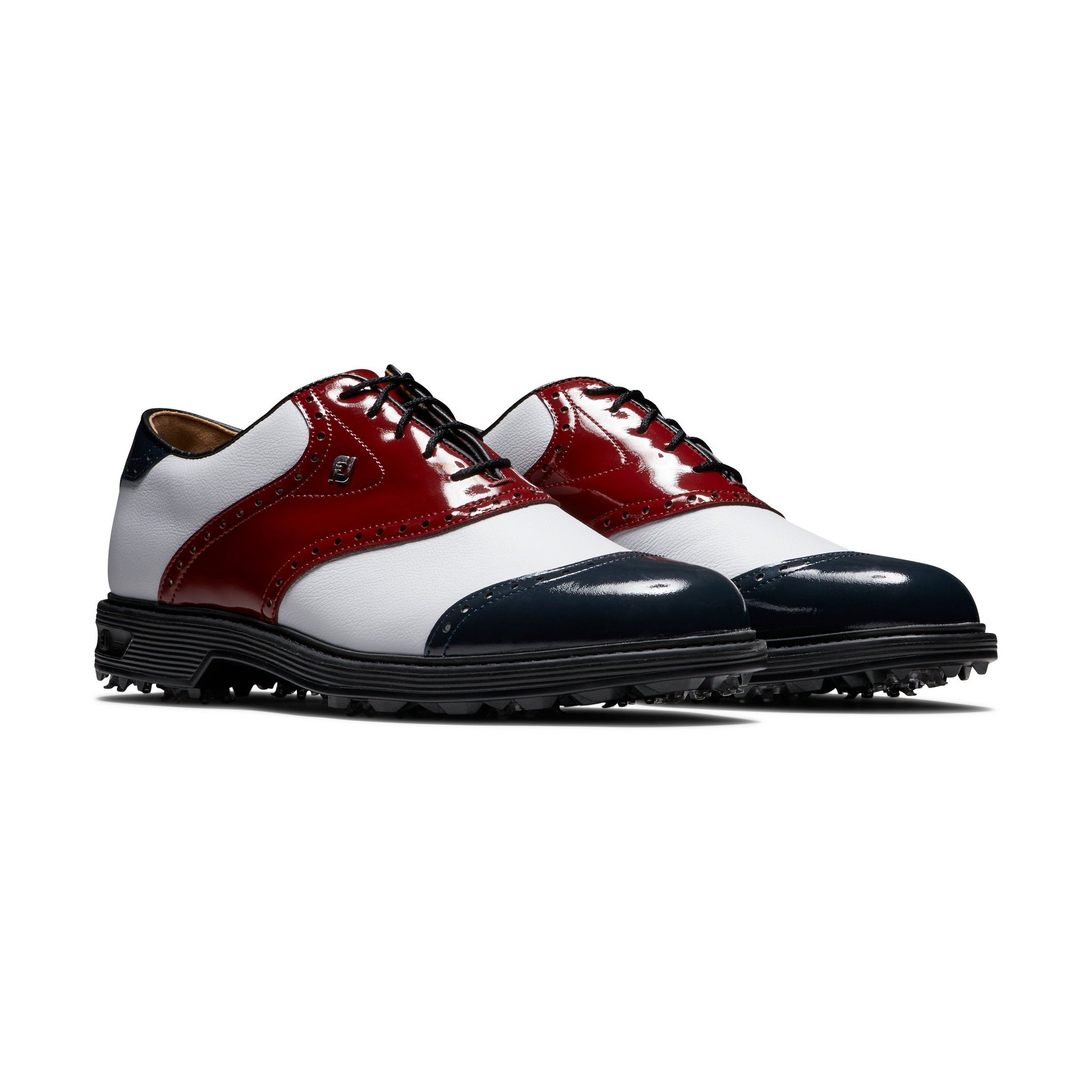 FootJoy Premiere Series Wilcox Golf Shoes White/Navy/Wine