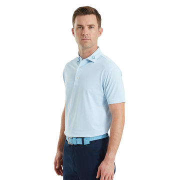 FootJoy Scallop Geo Pique Golf Shirt