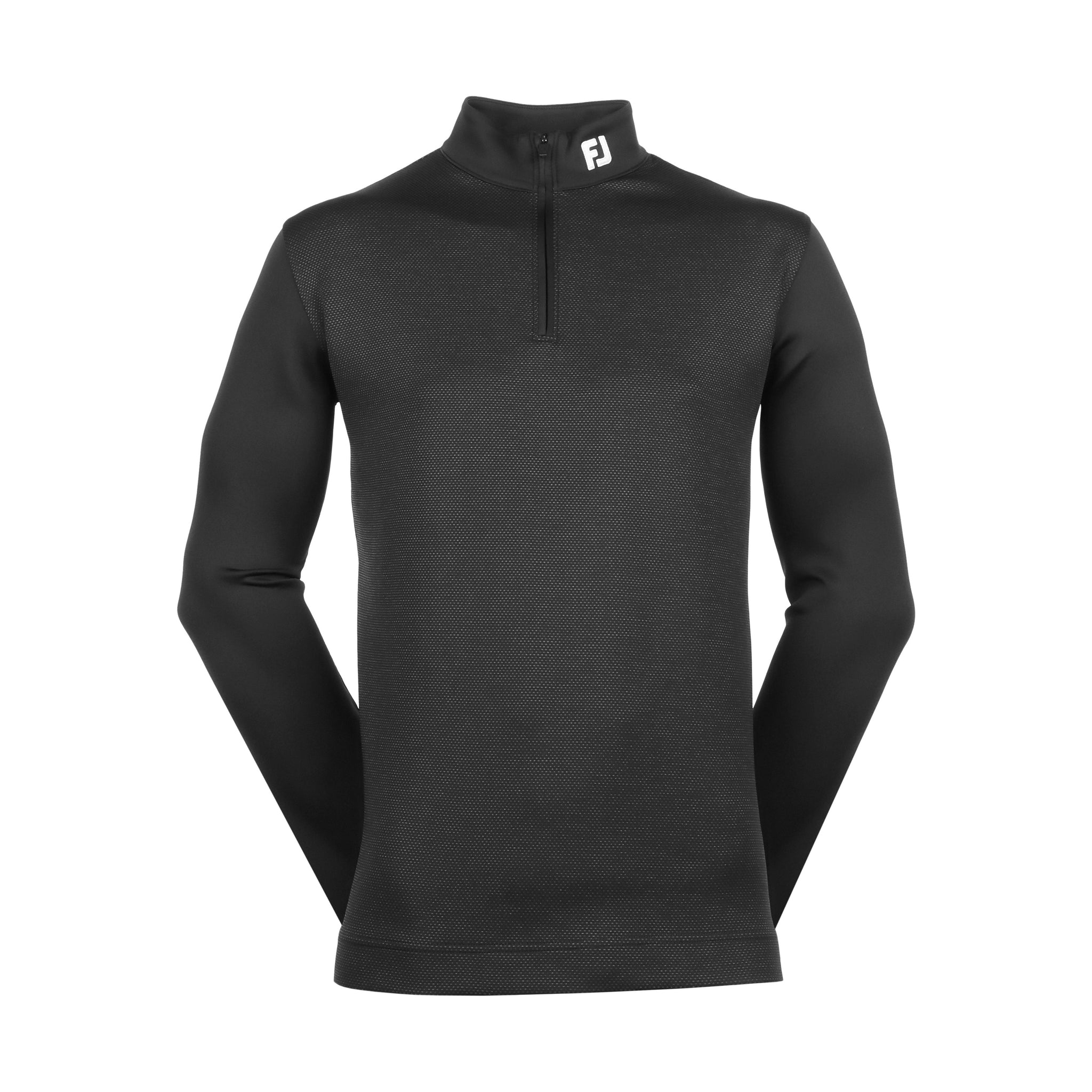 FootJoy Spacer Knit Tonal Chill Out Pullover Black 