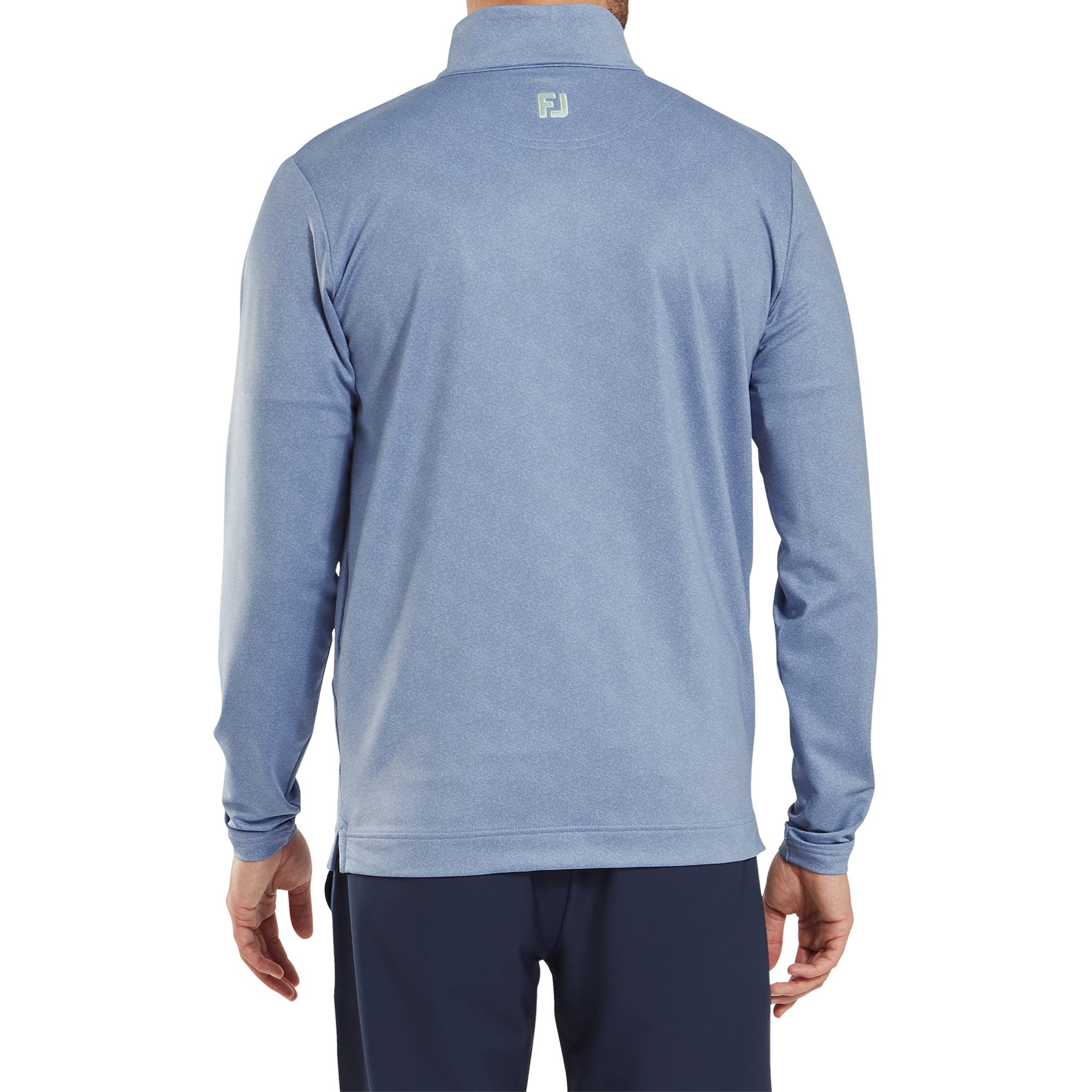 FootJoy Speckle Print Chill Out Golf Pullover - Blue Jay - 34096 ...