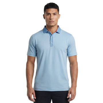 FootJoy Star Geo Trim Pique Golf Shirt