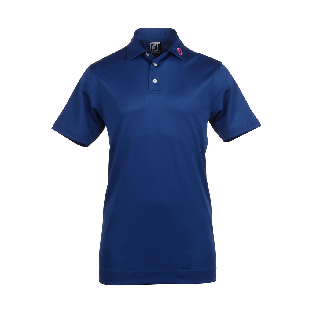 FootJoy Stretch Pique Solid Golf Shirt 81623 Deep Blue Function18 Restrictedgs