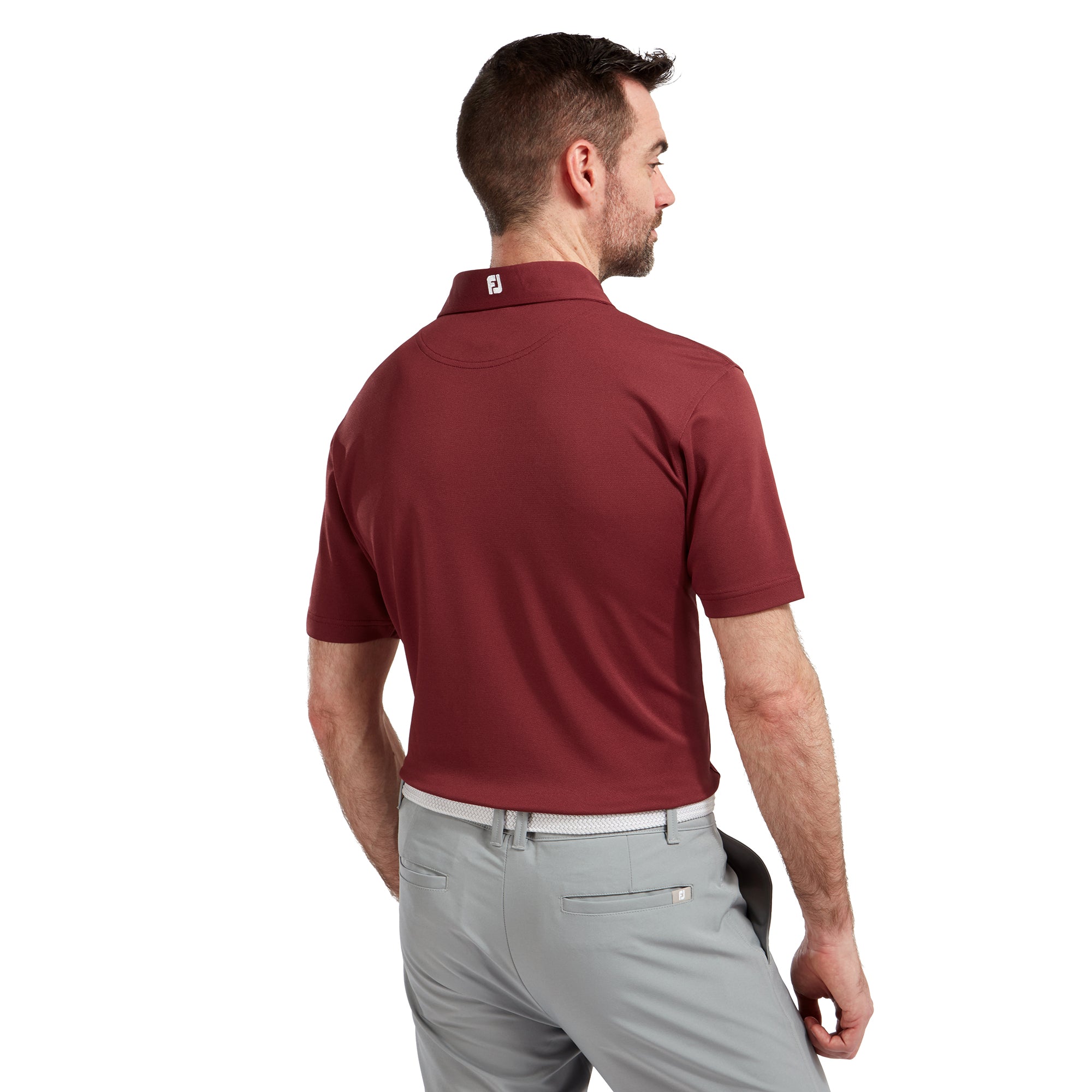 FootJoy Stretch Pique Solid Golf Shirt