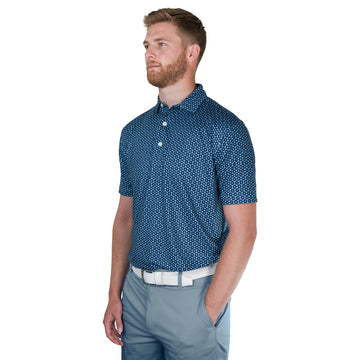 FootJoy Vegas Marker Lisle Golf Shirt