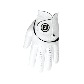 FootJoy WeatherSof Golf Glove MLH SS24 White/Black