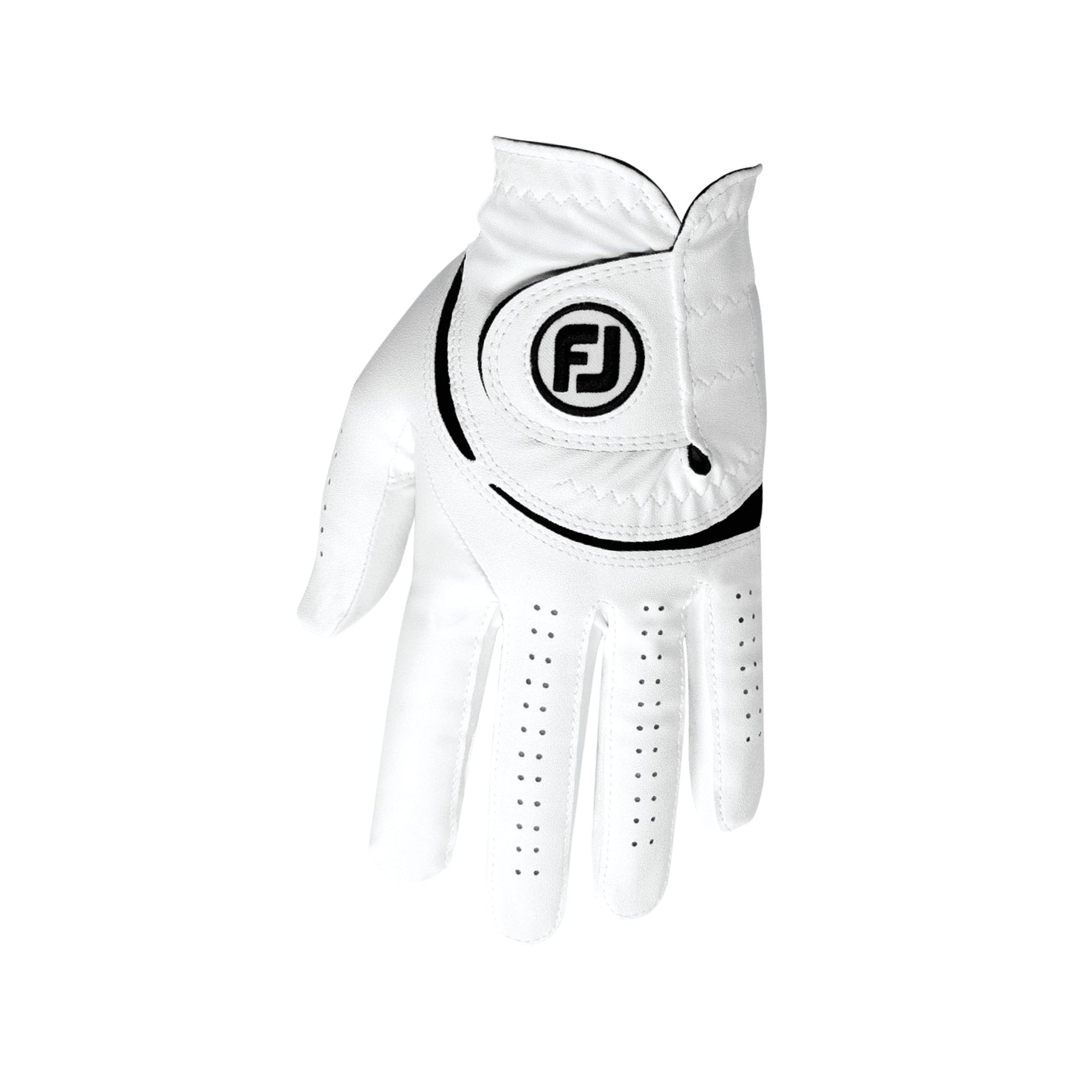 FootJoy WeatherSof Golf Glove MLH SS24 White/Black
