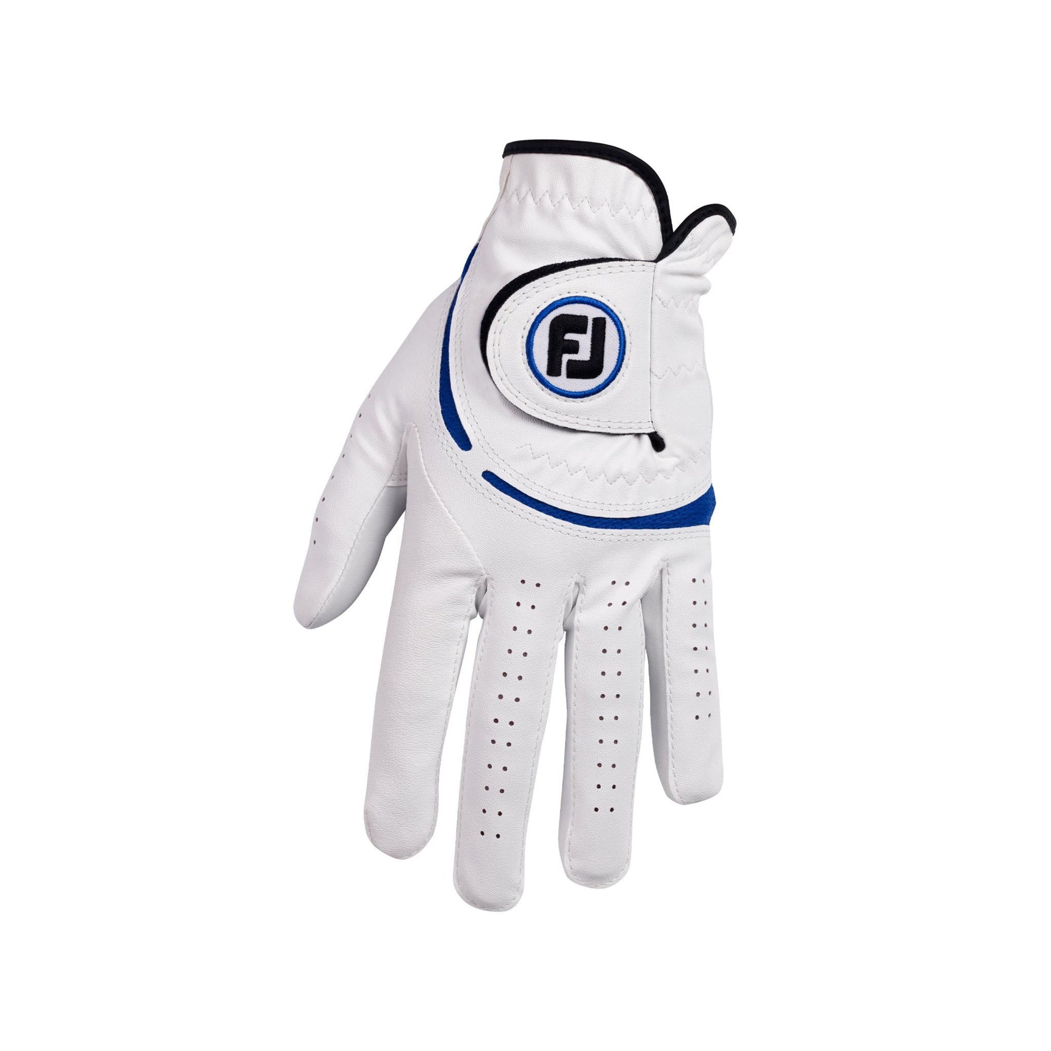 FootJoy WeatherSof Golf Glove MLH SS24 White/Blue