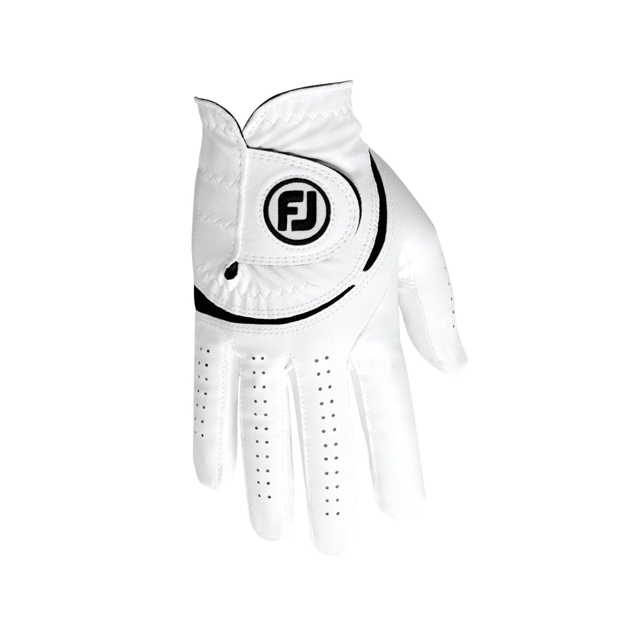FootJoy WeatherSof Golf Glove MRH SS24 White/Black
