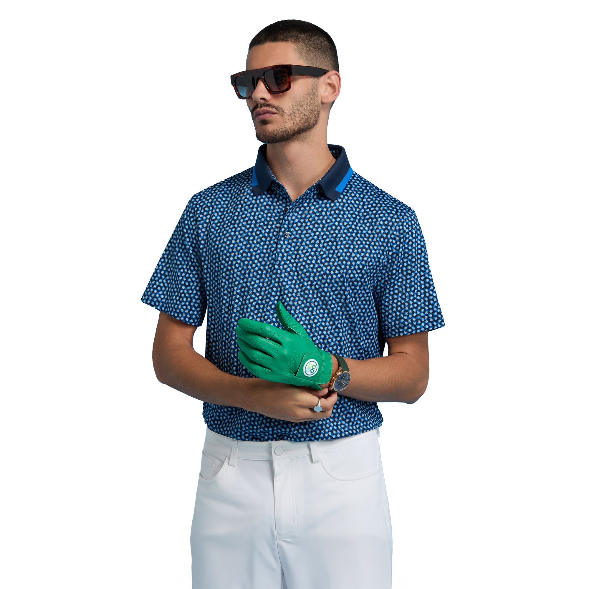 G/FORE Circle G's Tech Jersey Polo Shirt - Twilight - GMP000086-TWLT ...