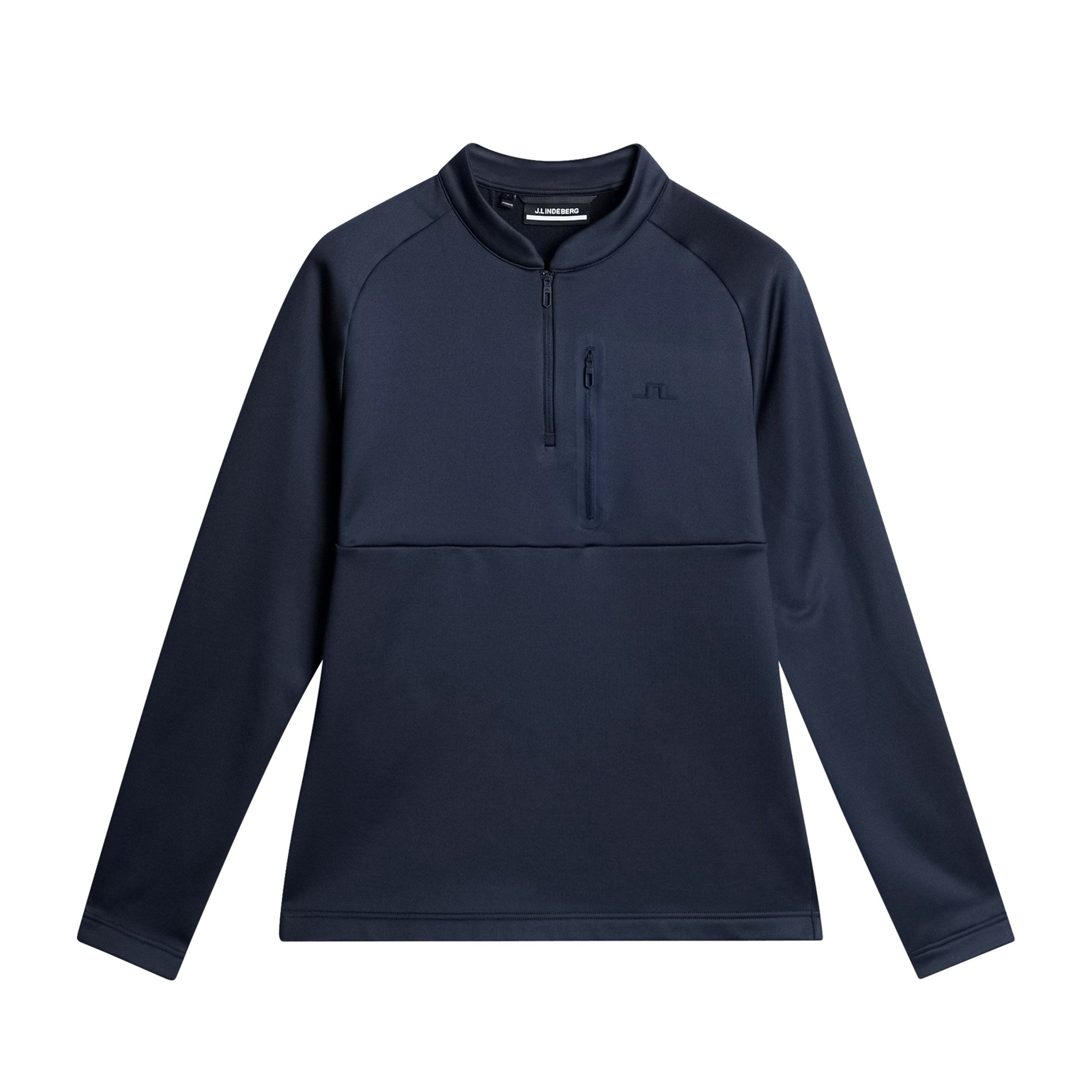 J.Lindeberg Golf Adam 1/4 Zip Mid Layer FW24 - Black 9999