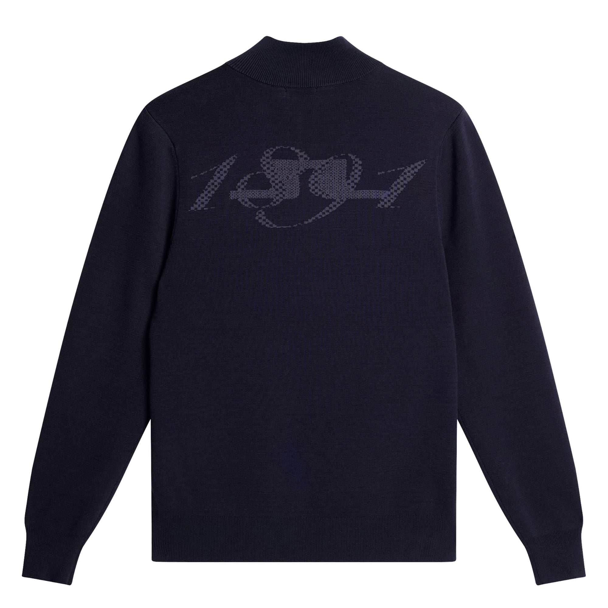J.Lindeberg Golf x Glenmuir Rob Hybrid 1/4 Zip JL Navy 6855