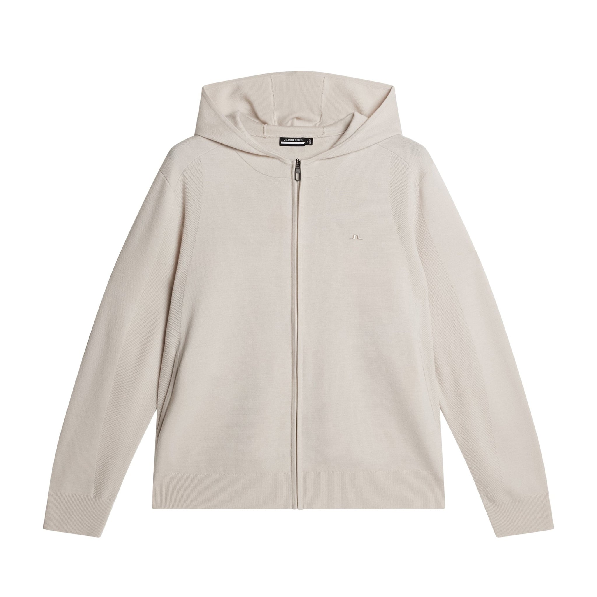 J.Lindeberg Golf x Glenmuir Cameron Knitted Hoodie Moonbeam U029