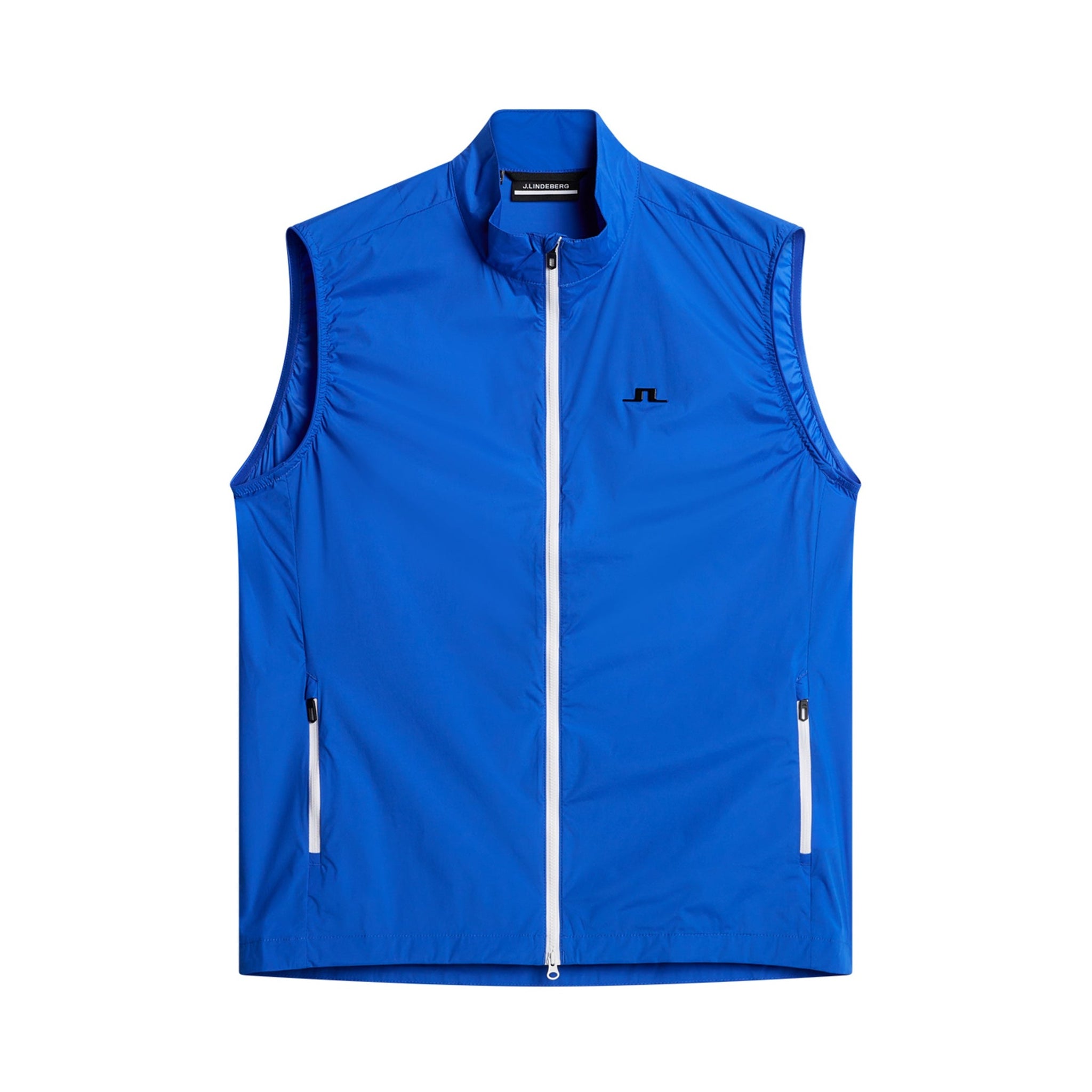 J.Lindeberg Golf Ash Light Packable Vest FW24 Club Blue O516