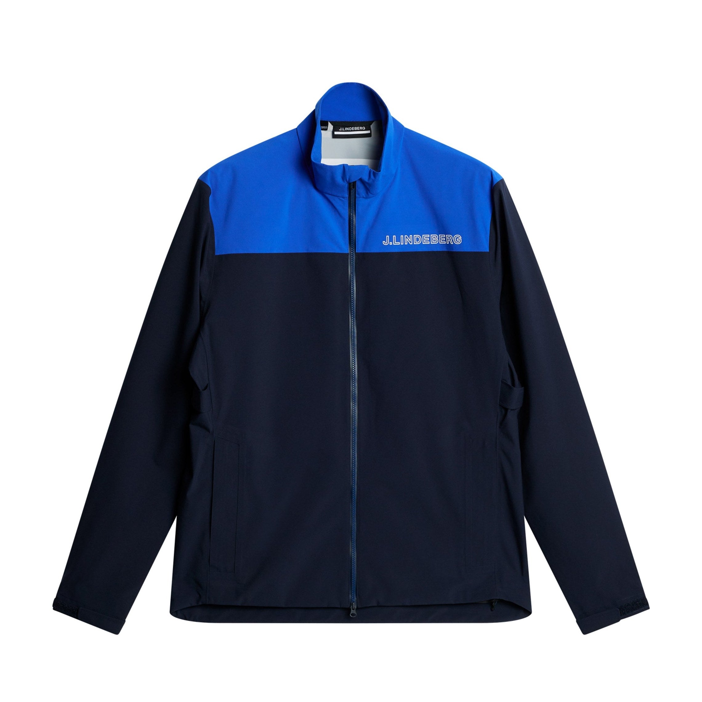 J.LINDEBERG 裏起毛ダブルジップジャケット バックブリッジ グレー M Back Message Half Zip Track Jacket - Grey – LÝFT