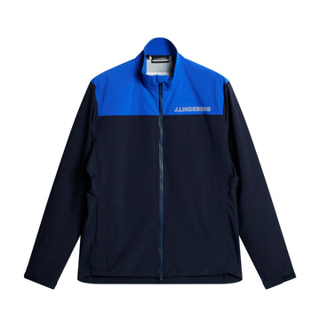J.Lindeberg Golf Bridge Padded Rain Jacket FW24 JL Navy 6855
