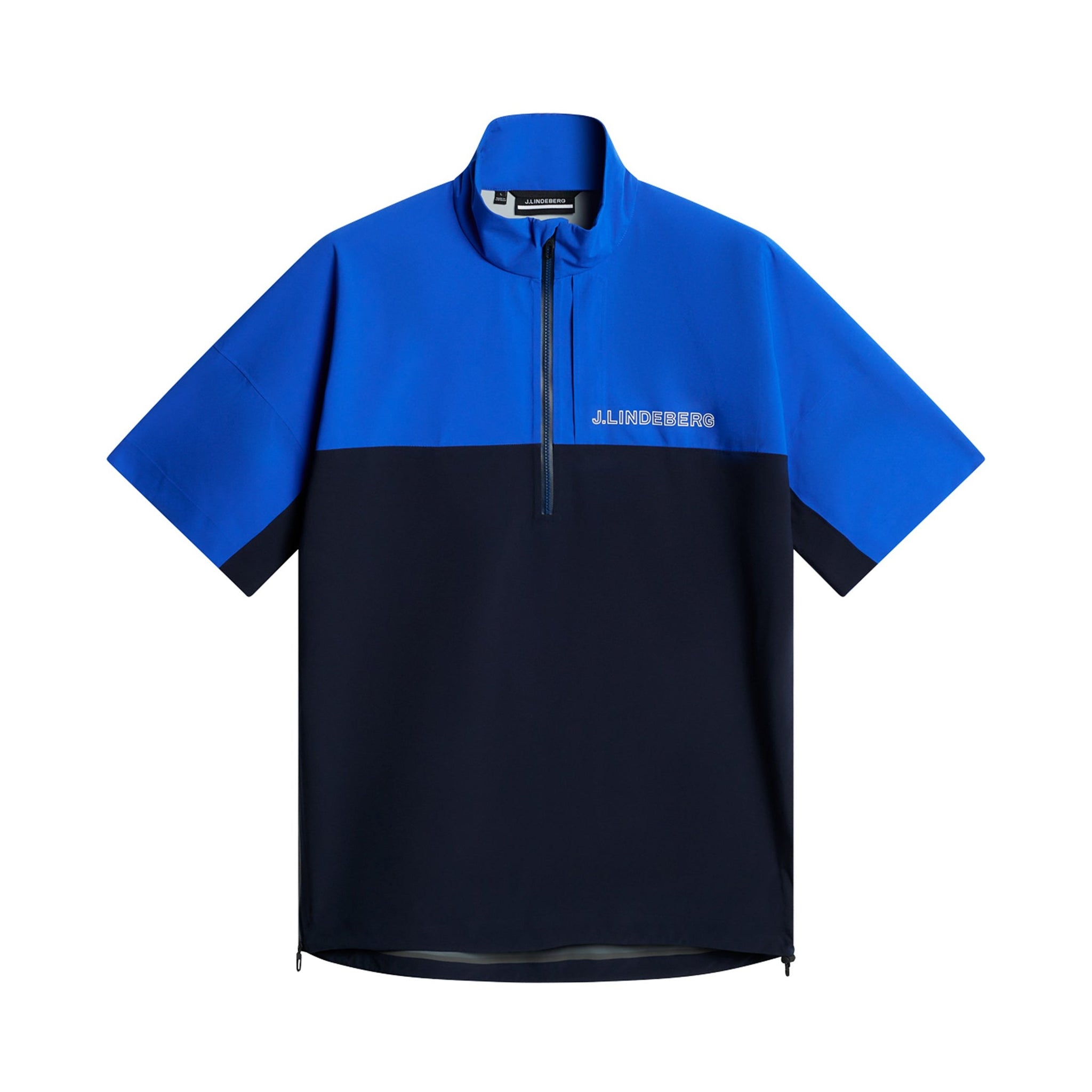 J.Lindeberg Golf Bridge Rain Shirt FW24 JL Navy 6855