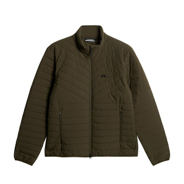 J.Lindeberg Golf National Quilted Jacket FW24 Forest Green M354