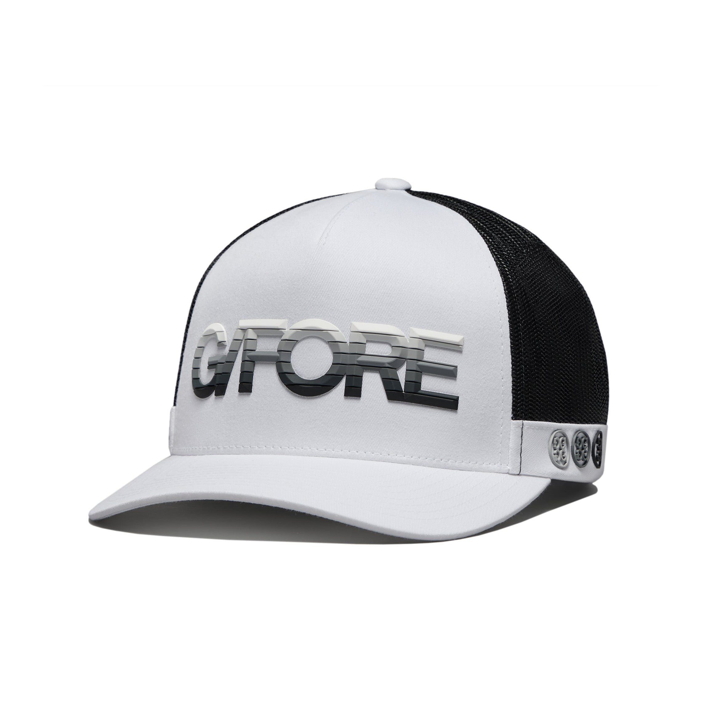 G/FORE 3D Ombre Trucker Cap - Snow - GMH000062-SNO - Function18