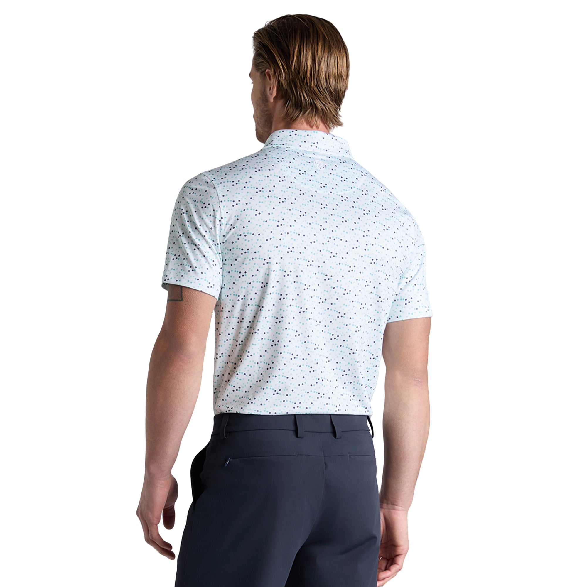 G/FORE Aye Poppy Tech Jersey Polo - Siren - GMP000078-SIREN-LC ...
