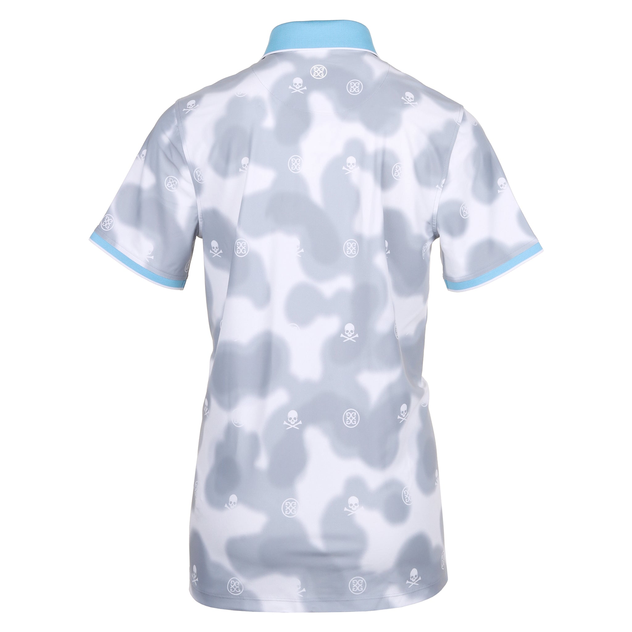 G/FORE Blur Icon Camo Tech Pique Polo Snow