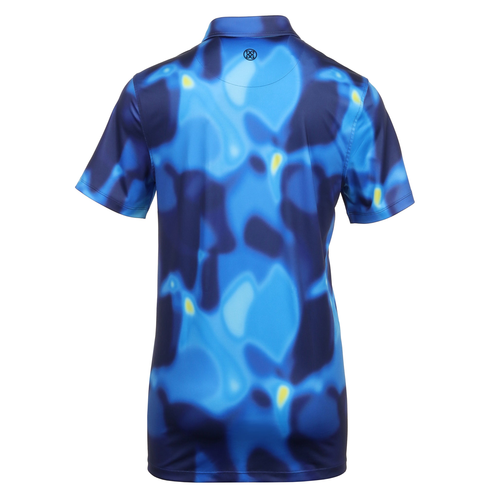 G/FORE Bokeh Blur Tech Jersey Polo Blue Multi/Twilight