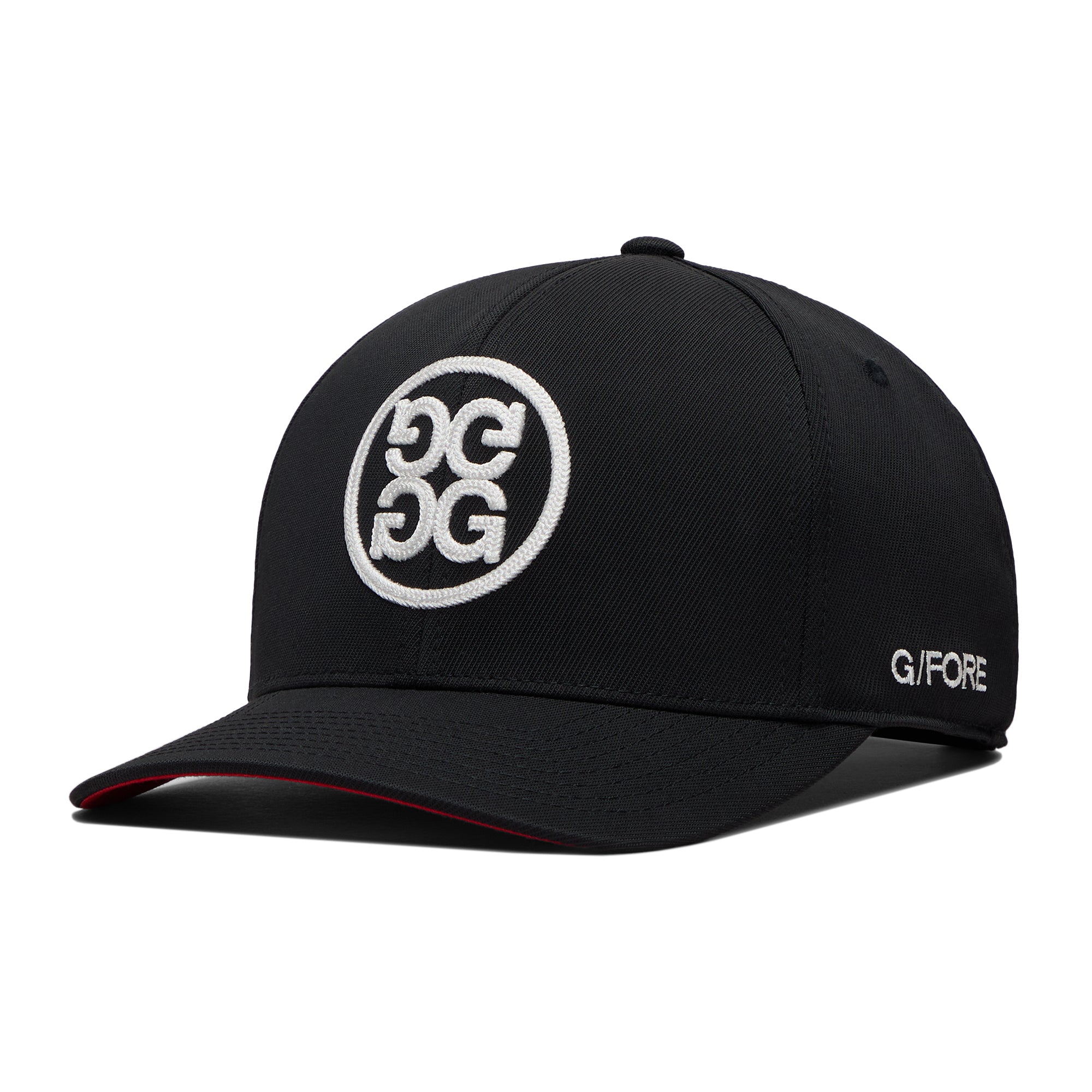 G/FORE Chainstitch Circle G’s Contrast Cap - Onyx/Snow - GMH000133-O ...