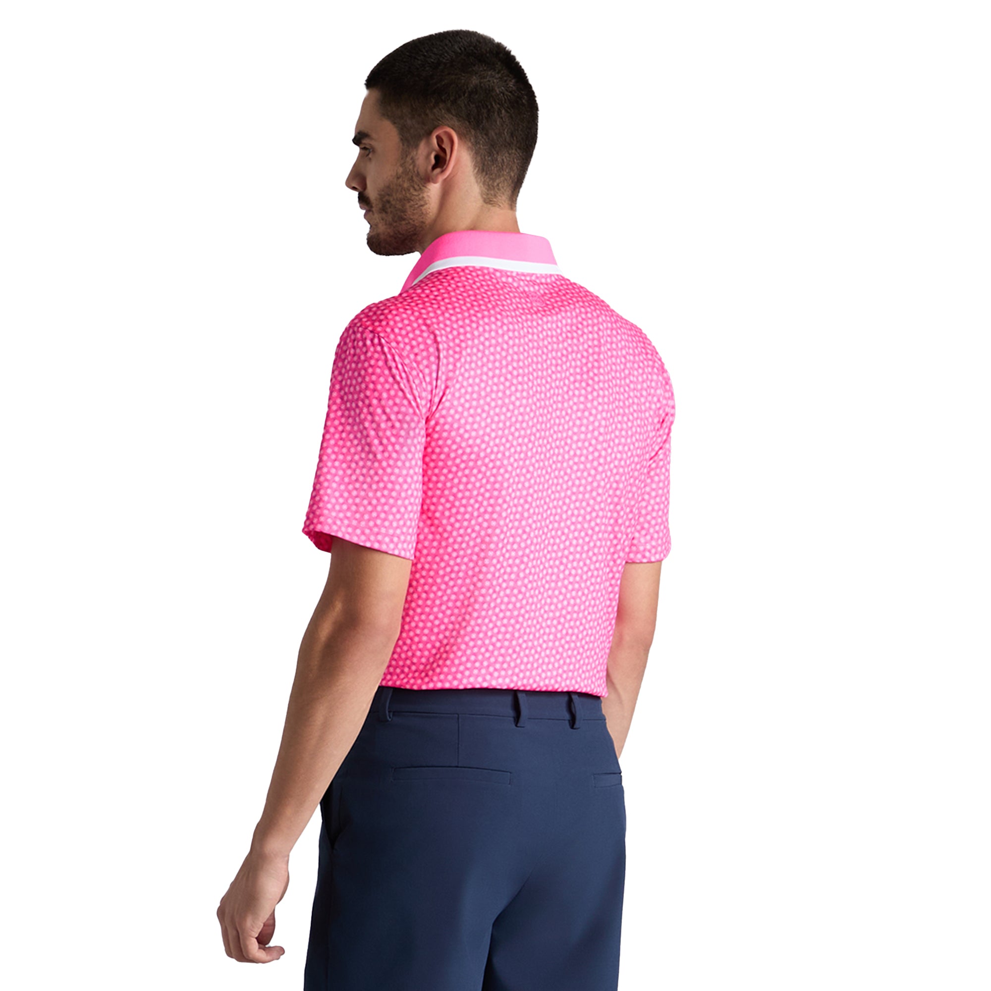 G/FORE Circle G's Tech Jersey Polo - Knockout Pink - GMP000086-KOP ...