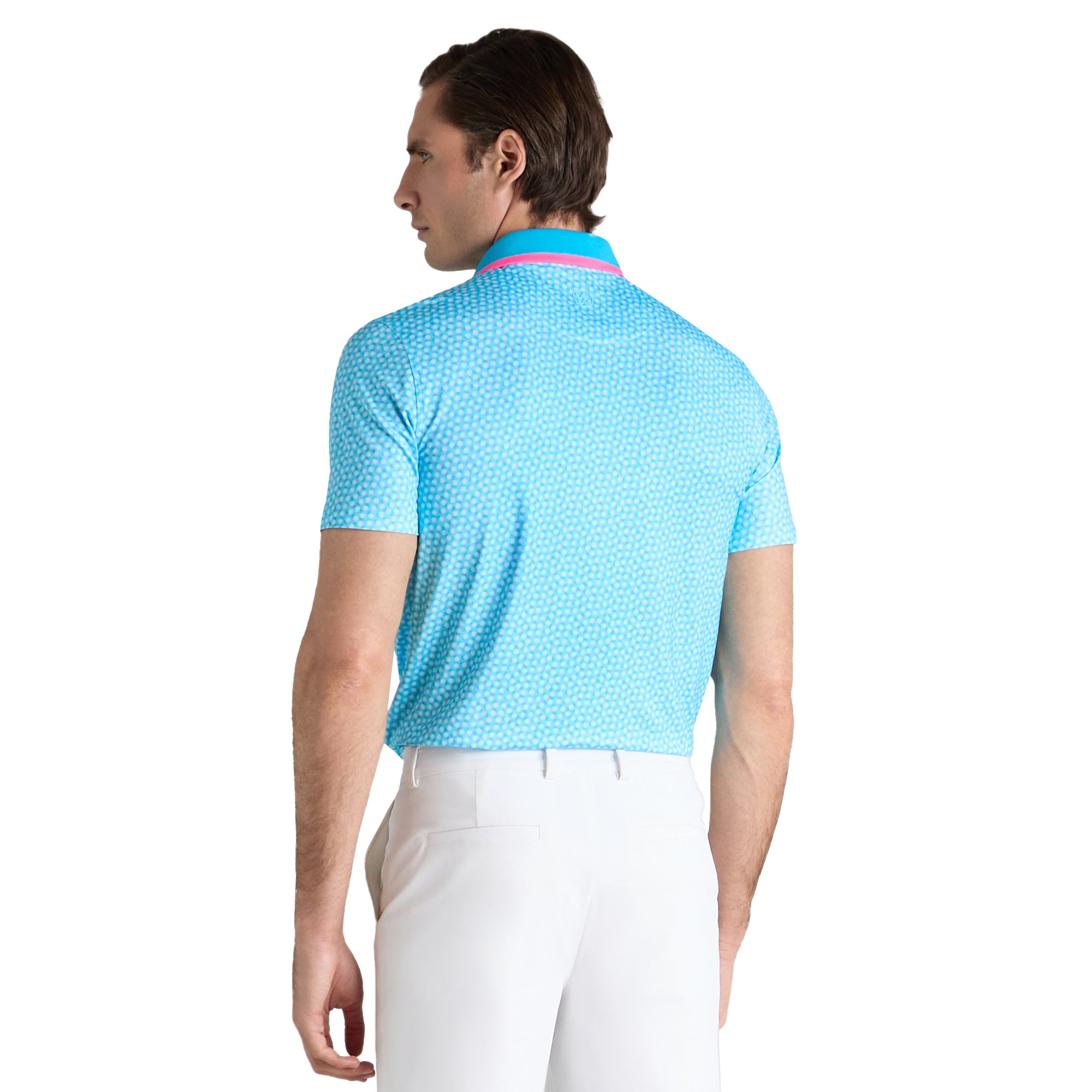 G/FORE Circle G's Tech Jersey Polo Shirt - Breeze - GMP000086-BRZ ...
