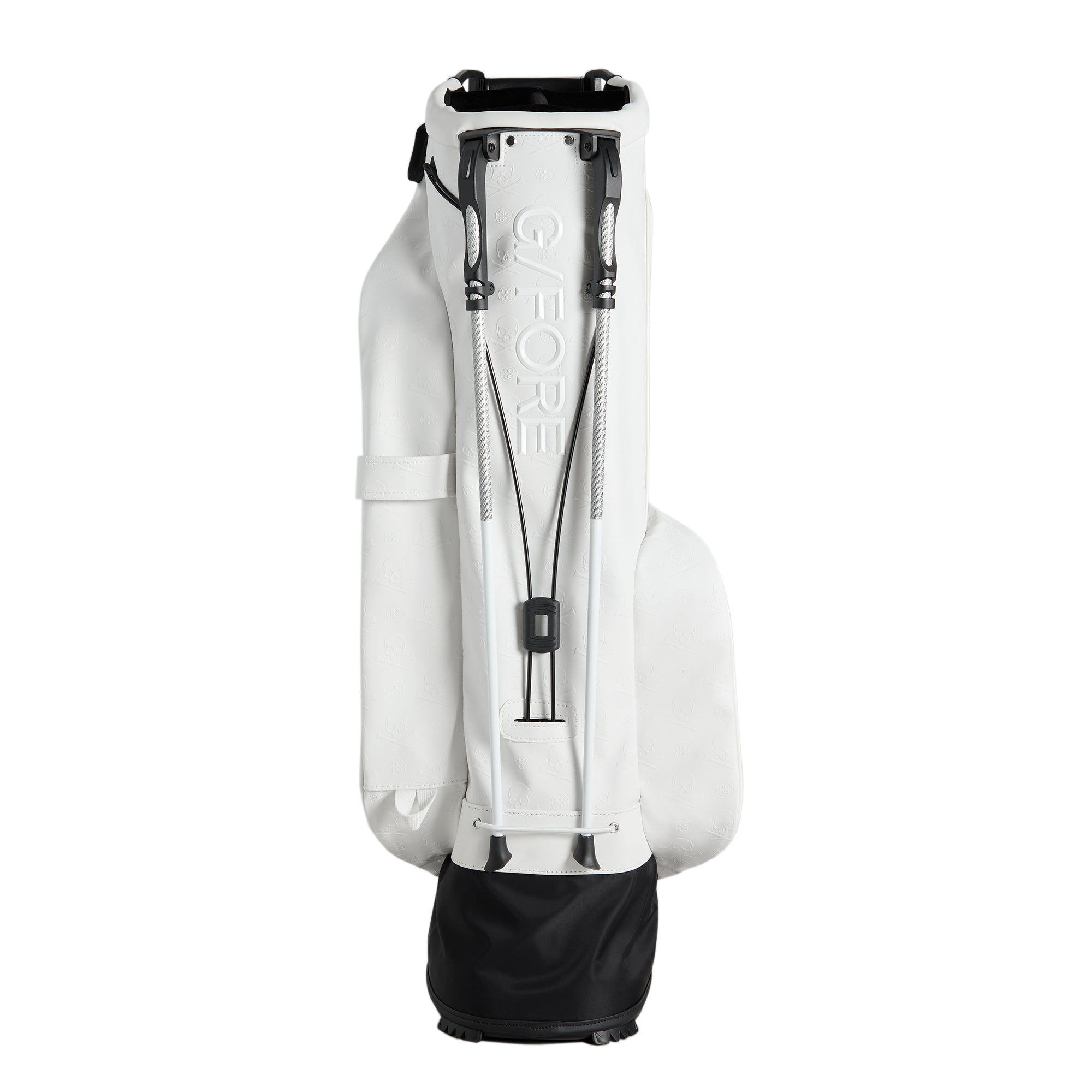 G/FORE Daytona Embossed Skull & Tees Carry Golf Bag - Snow - GUC000035 ...