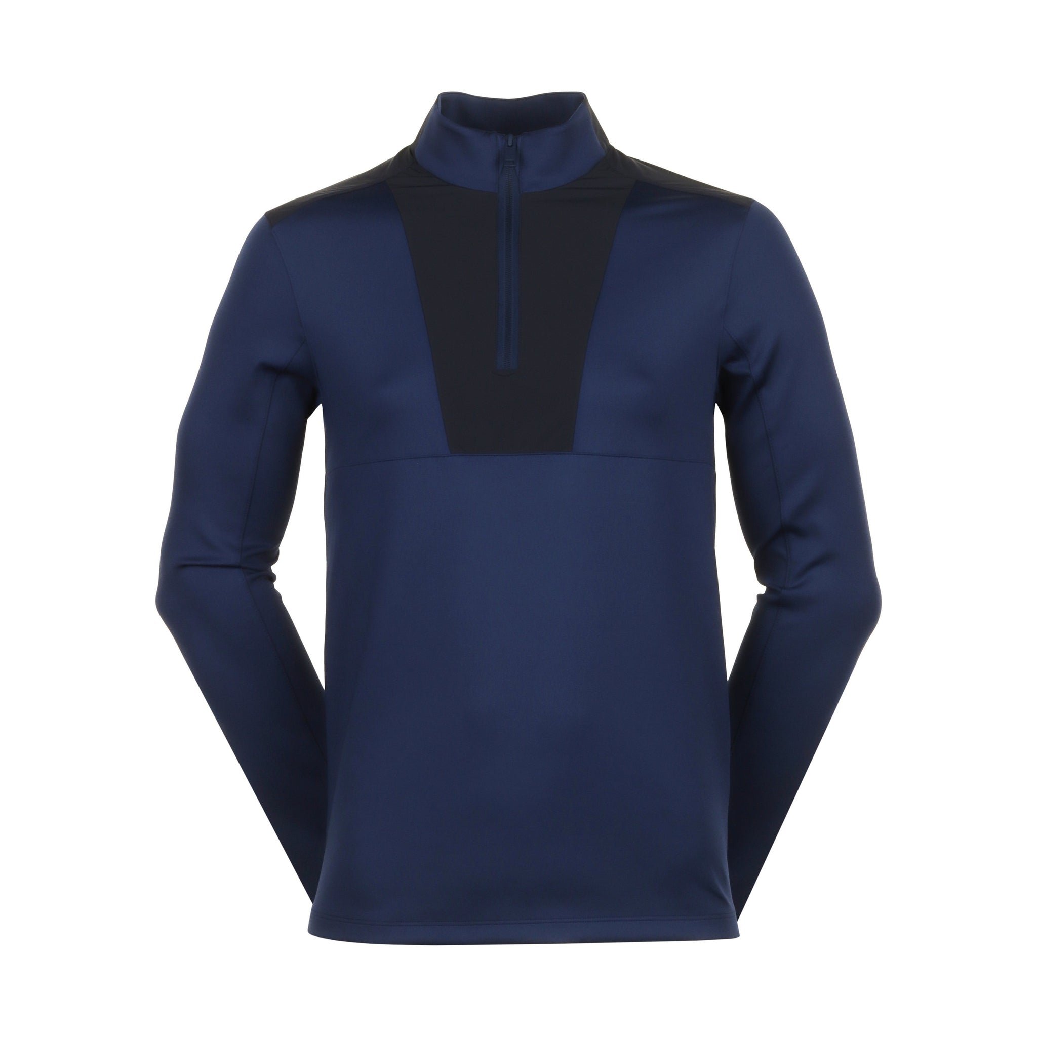 G/FORE Double Knit Brushed 1/4 Zip Twilight