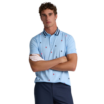 G/FORE Embroidered Tech Jersey Polo Shirt