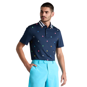 G/FORE Embroidered Tech Jersey Polo Shirt