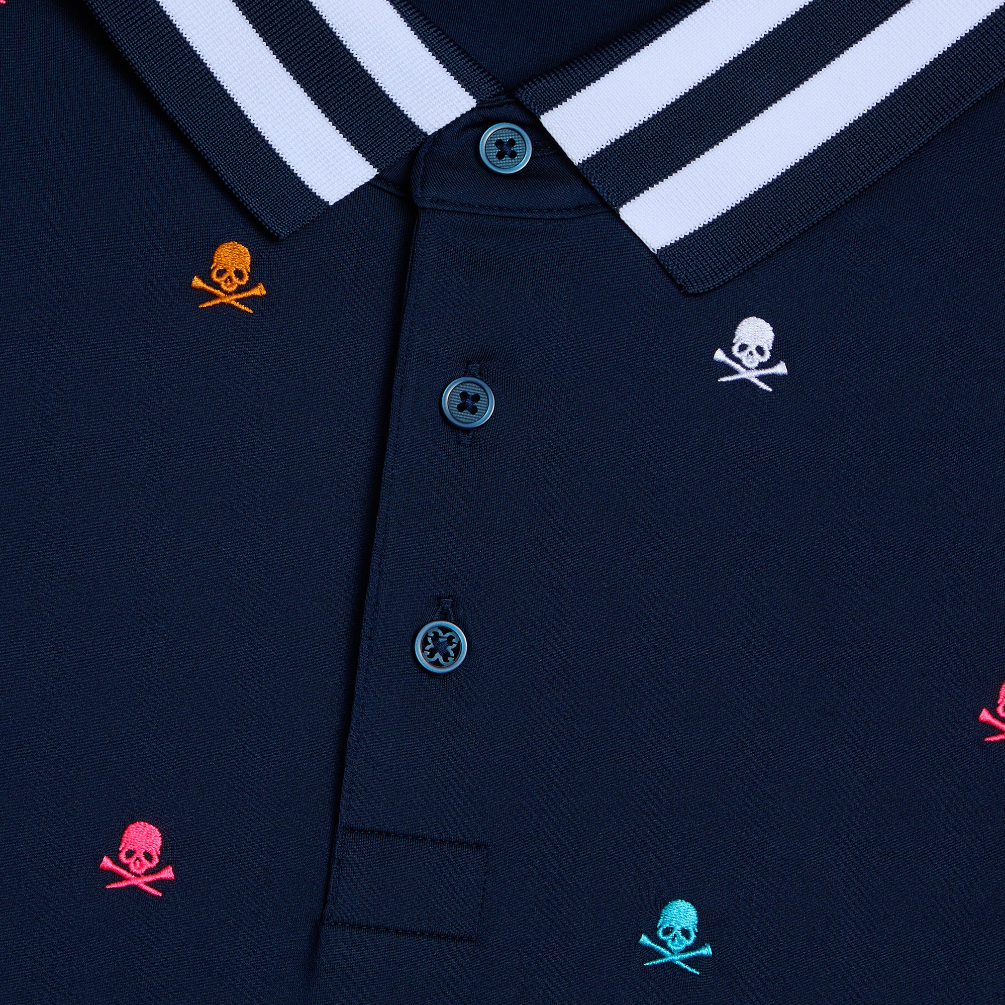 G/FORE Embroidered Tech Jersey Polo Shirt
