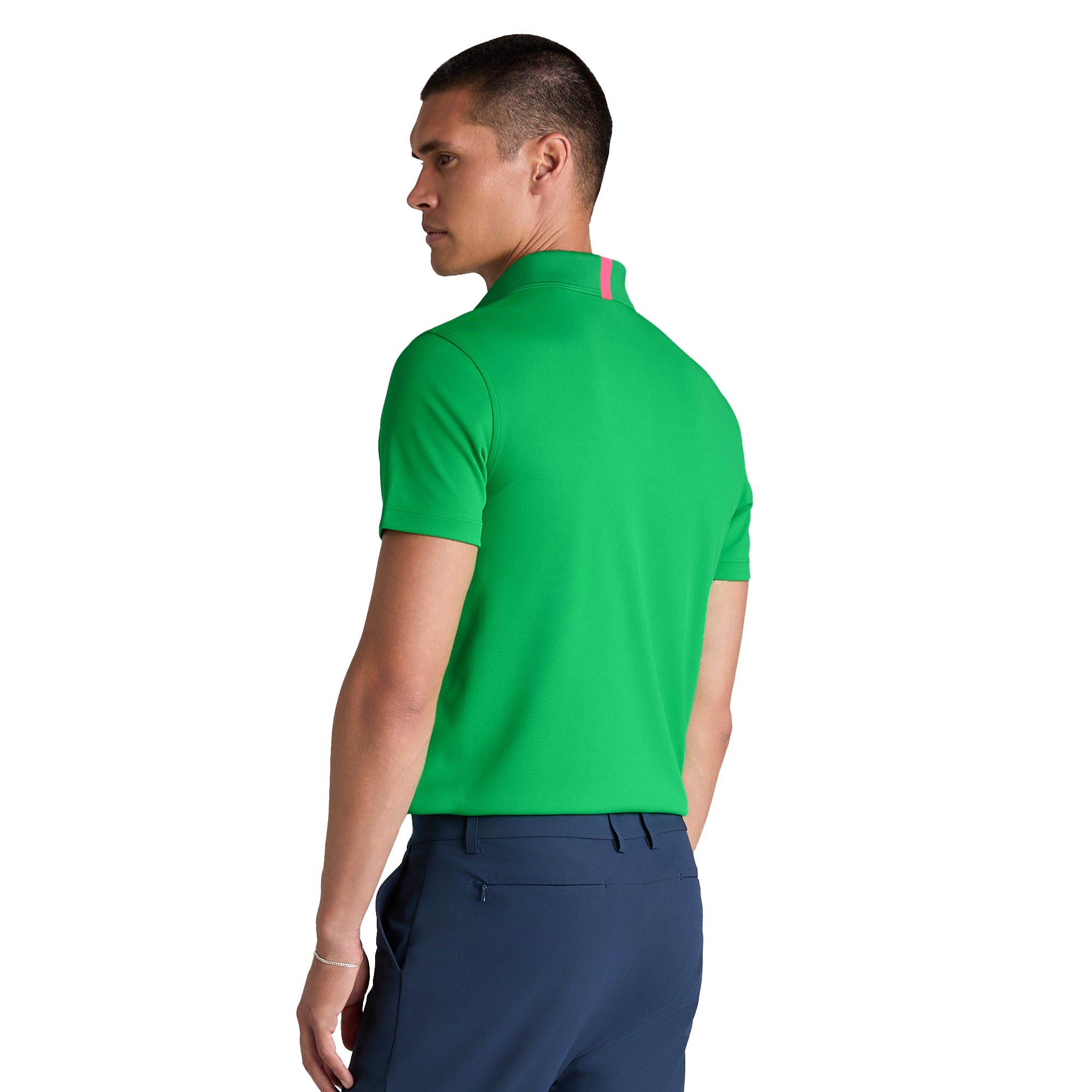 G/FORE Essential 3.0 Tech Pique Polo Shirt - Clover - GMP000090-CLV-LC ...