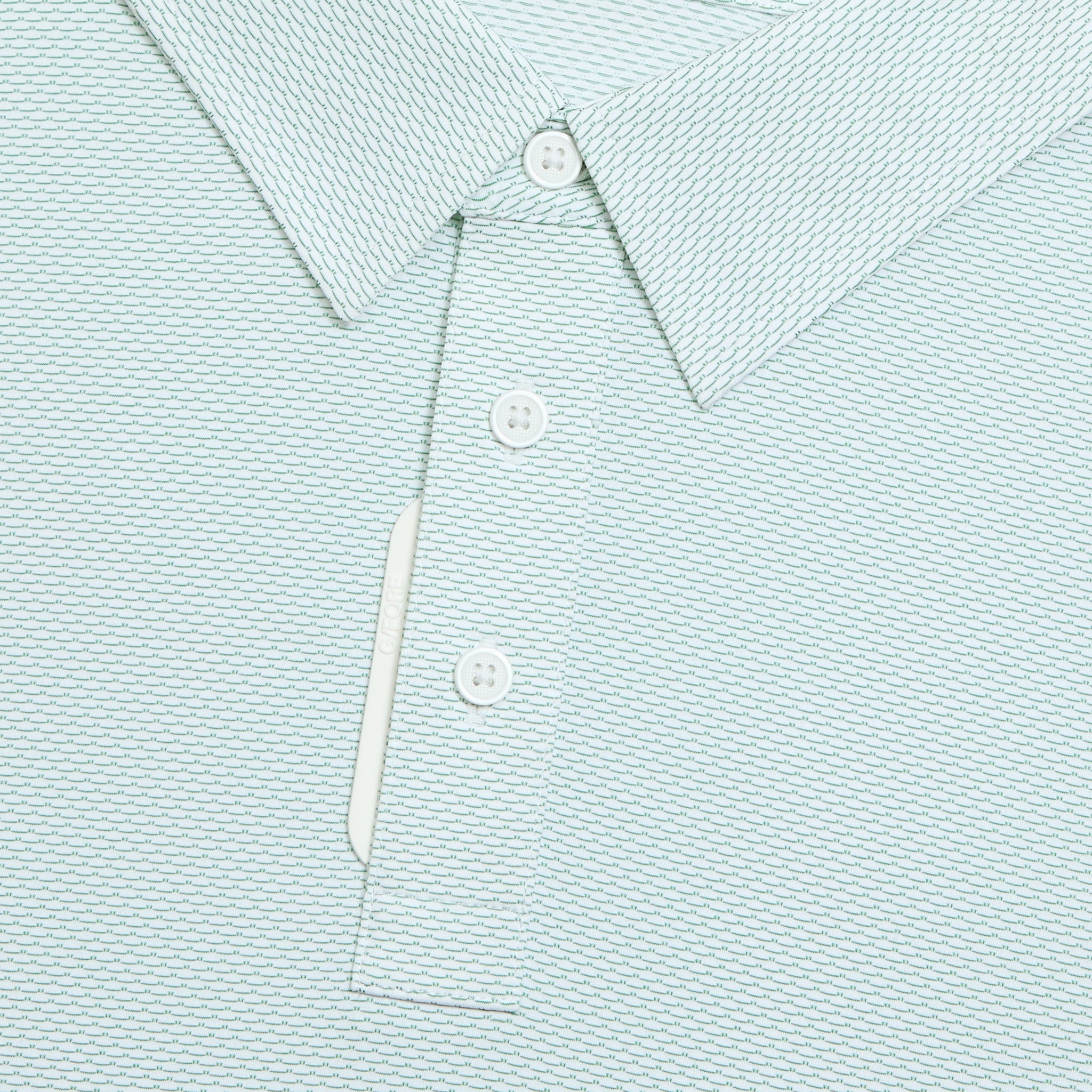 G/FORE Fine Stretch Jacquard Polo Shirt