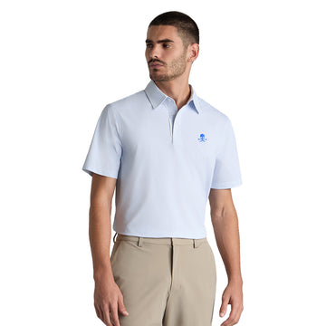 G/FORE Fine Stretch Jacquard Polo Shirt