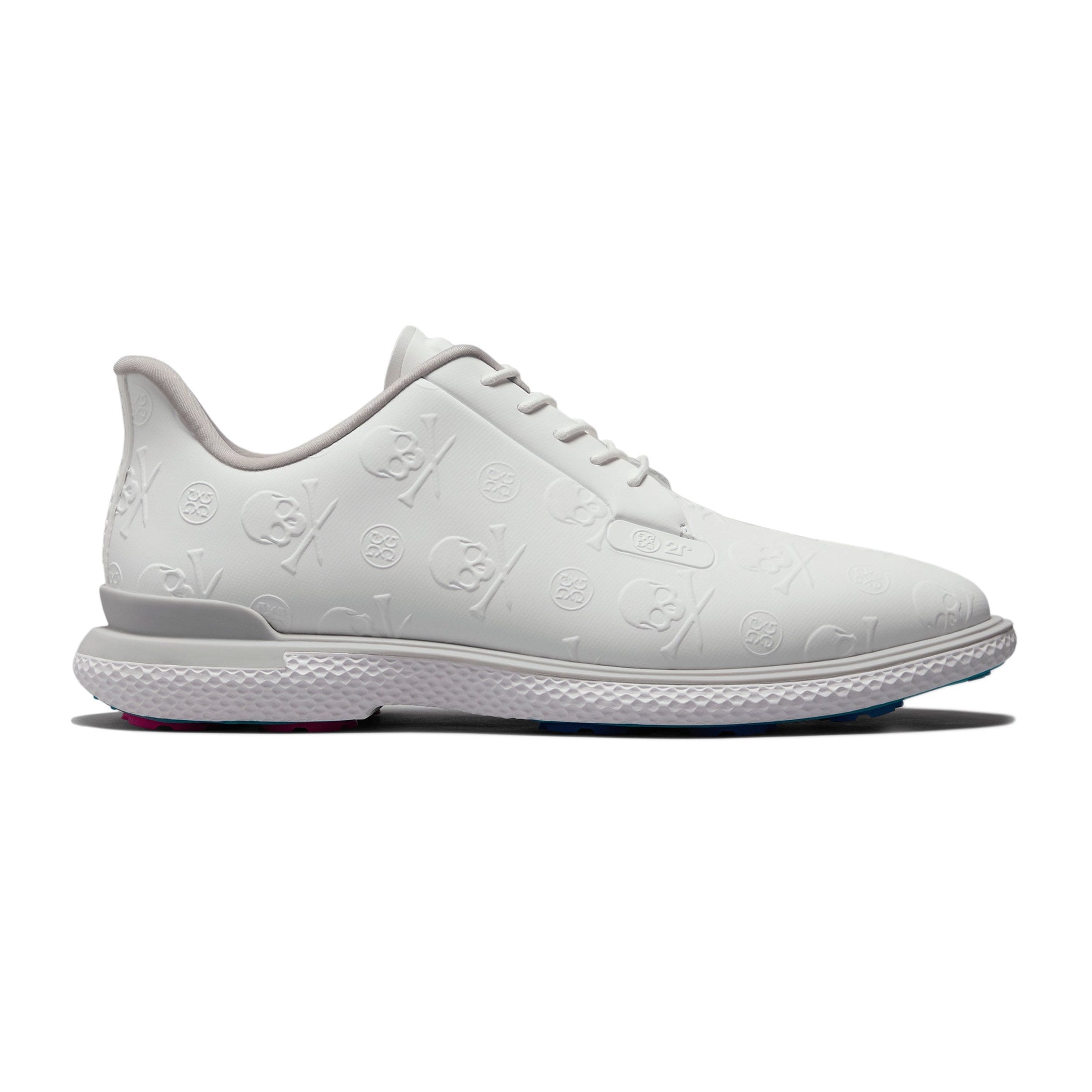 G/FORE Gallivan2r G/LOCK Embossed Golf Shoes White GMF000107-S/NIM ...