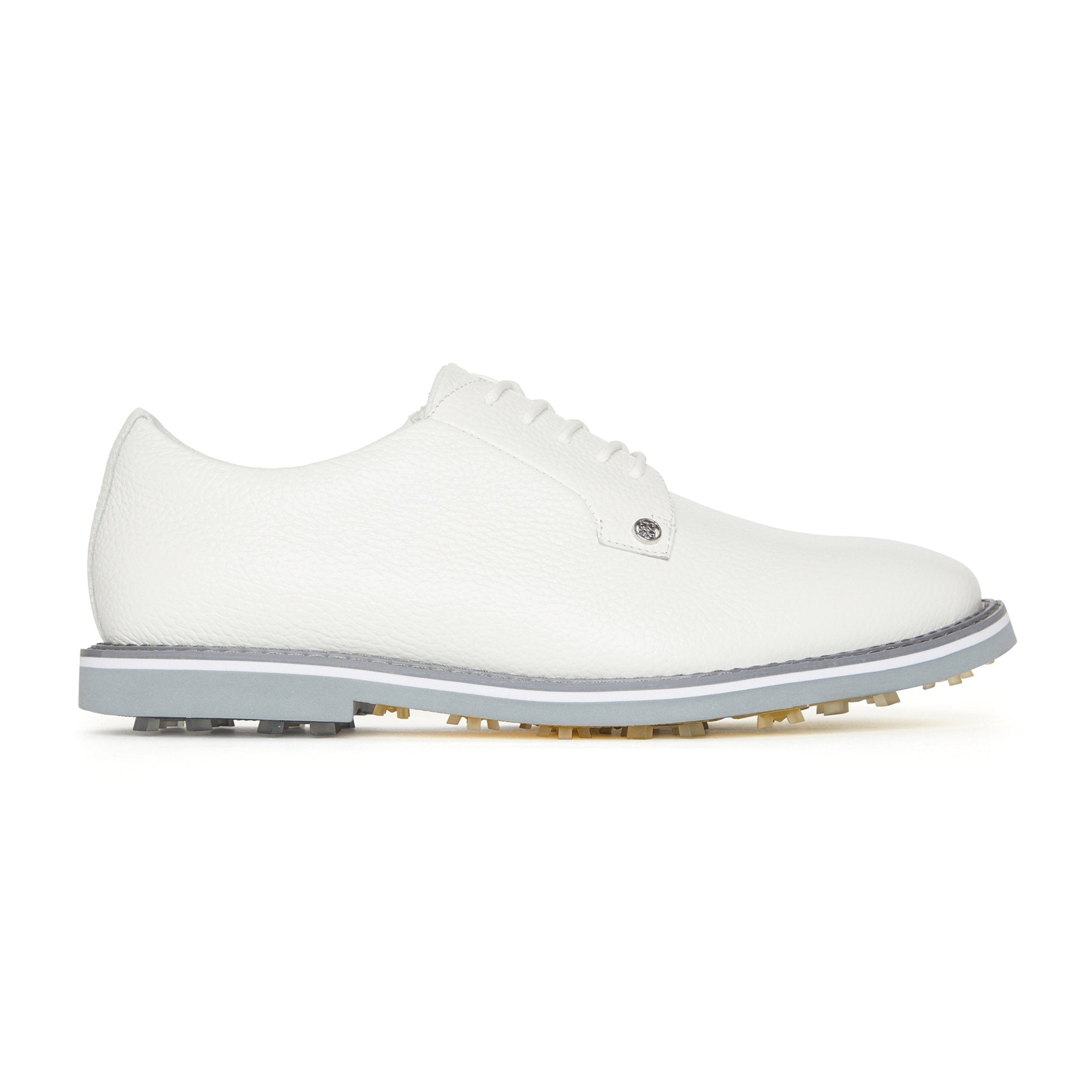 G/FORE Gallivanter Pebble Leather Golf Shoes GMF000001 Snow Monument