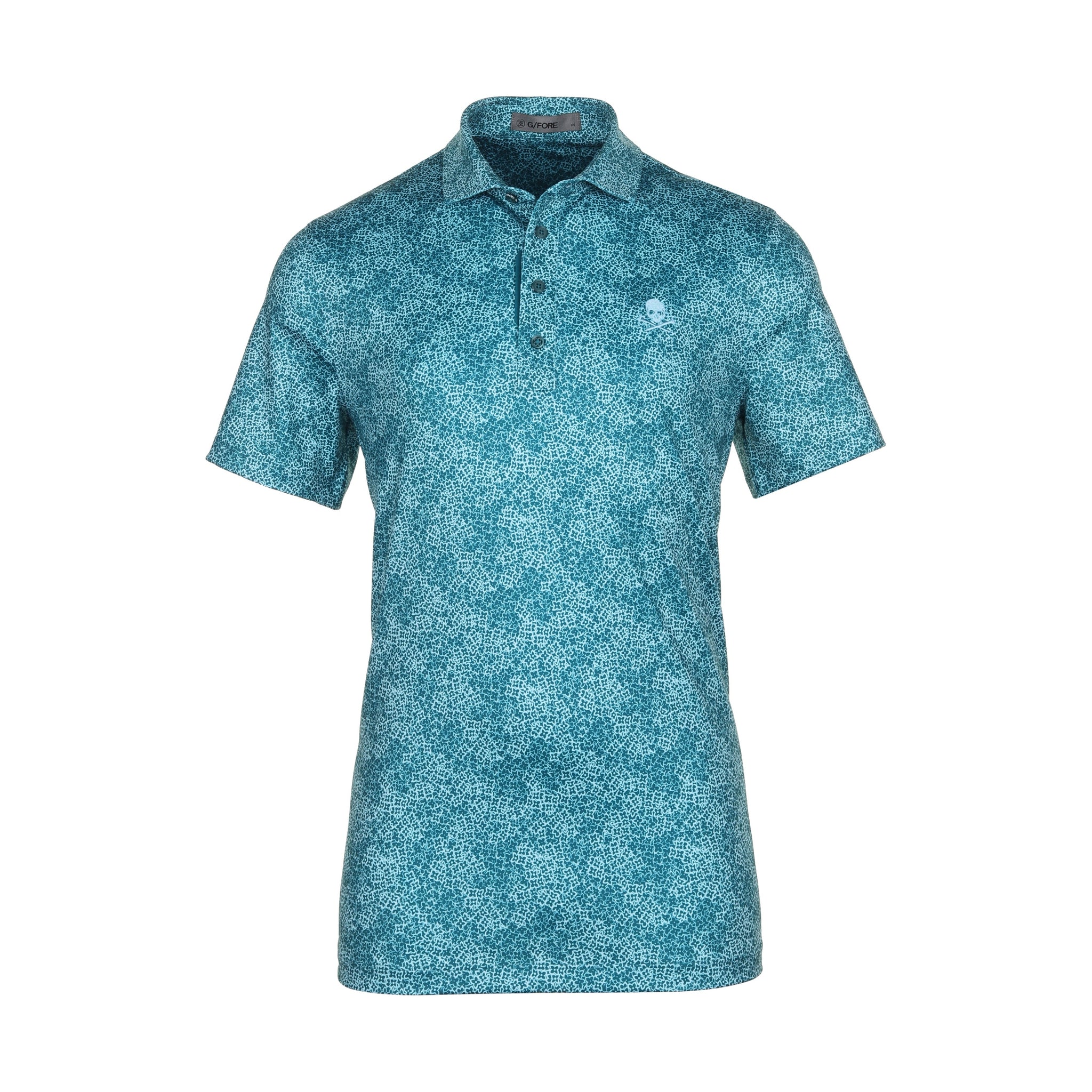 G/FORE Hydrangea Tech Jersey Polo Harbour