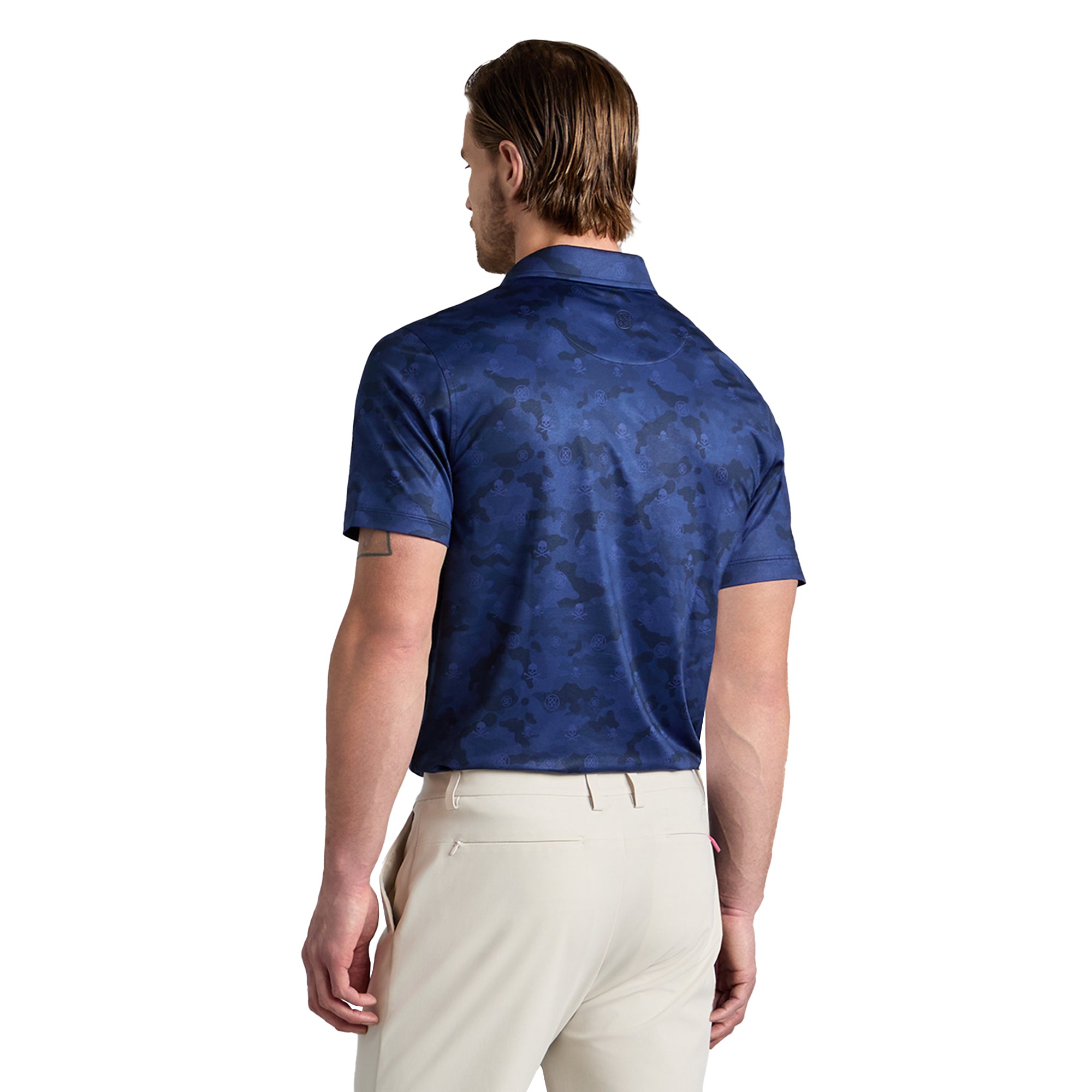 G/FORE Icon Camo Tech Jersey Polo Shirt