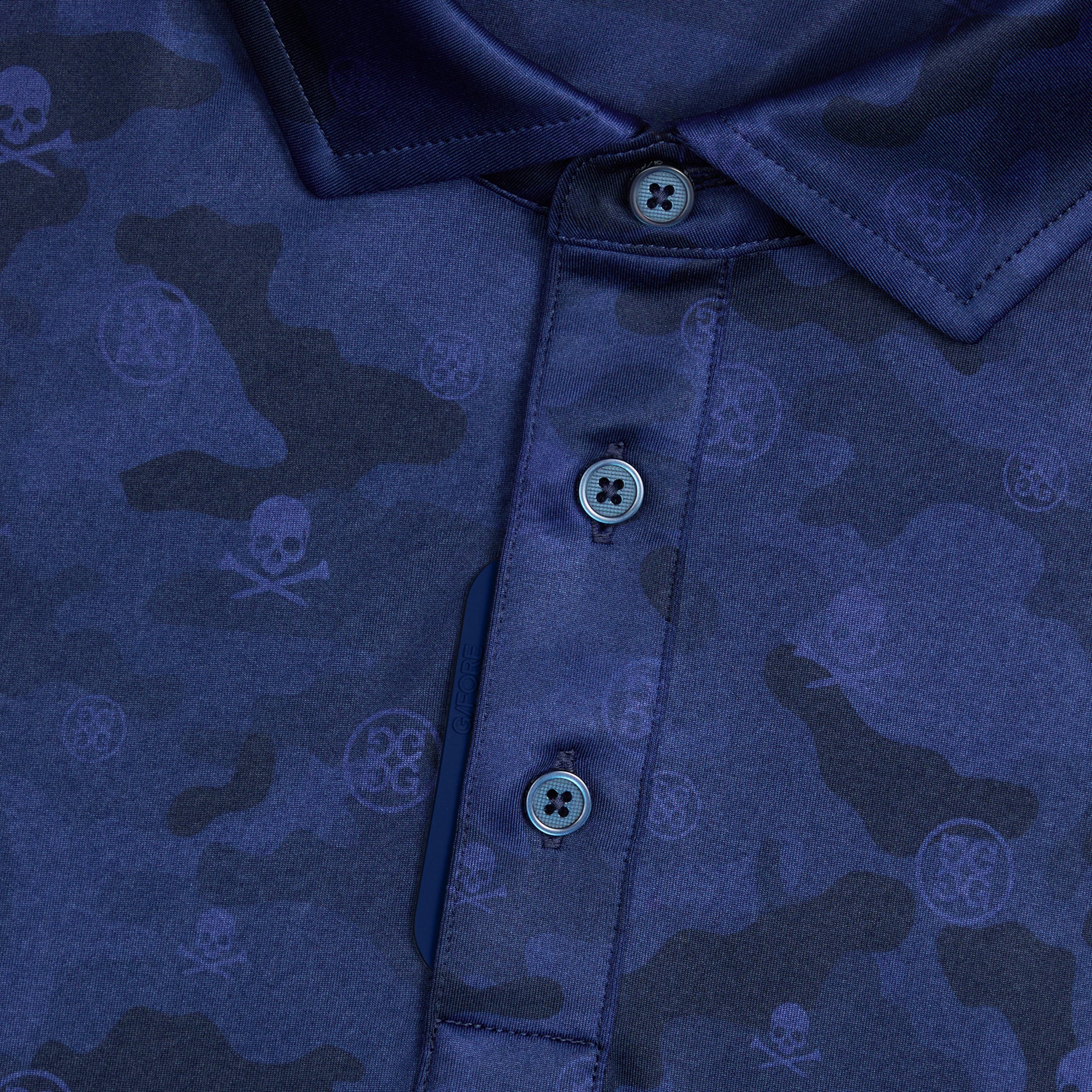G/FORE Icon Camo Tech Jersey Polo Shirt