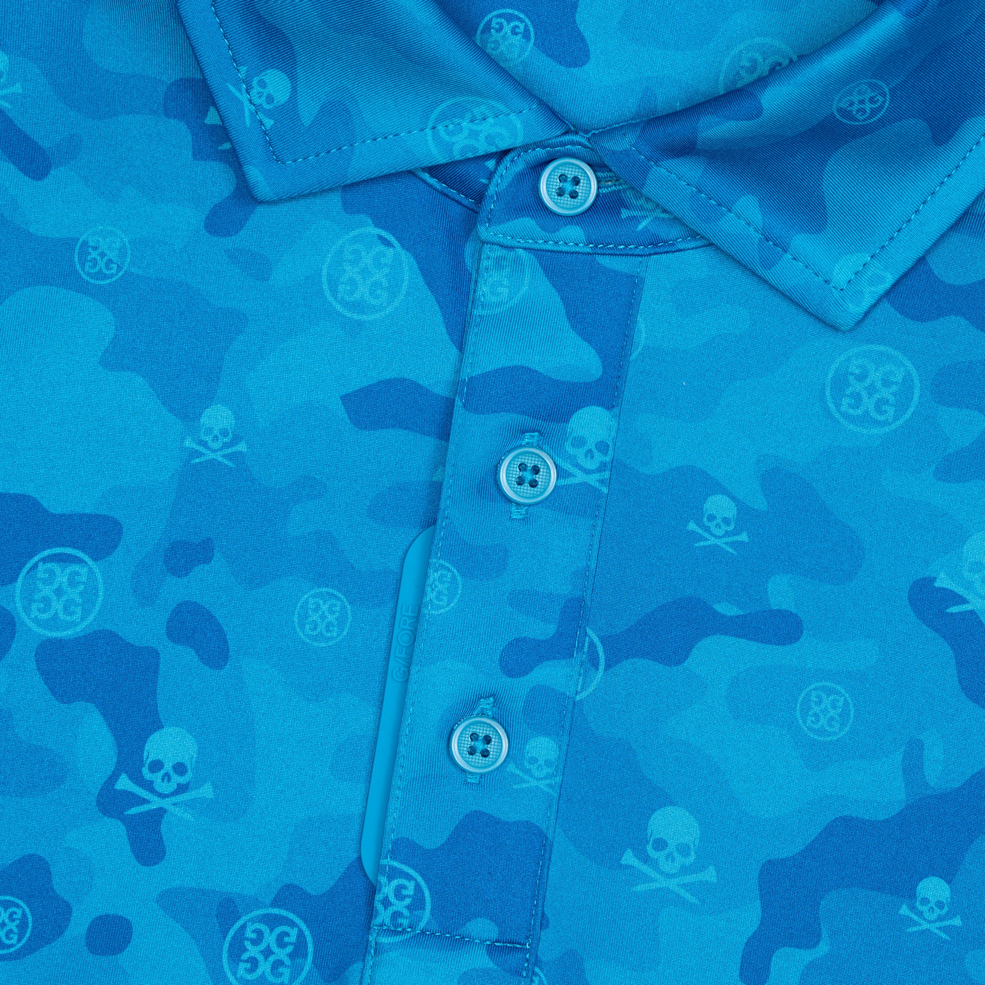 G/FORE Icon Camo Tech Jersey Polo Shirt