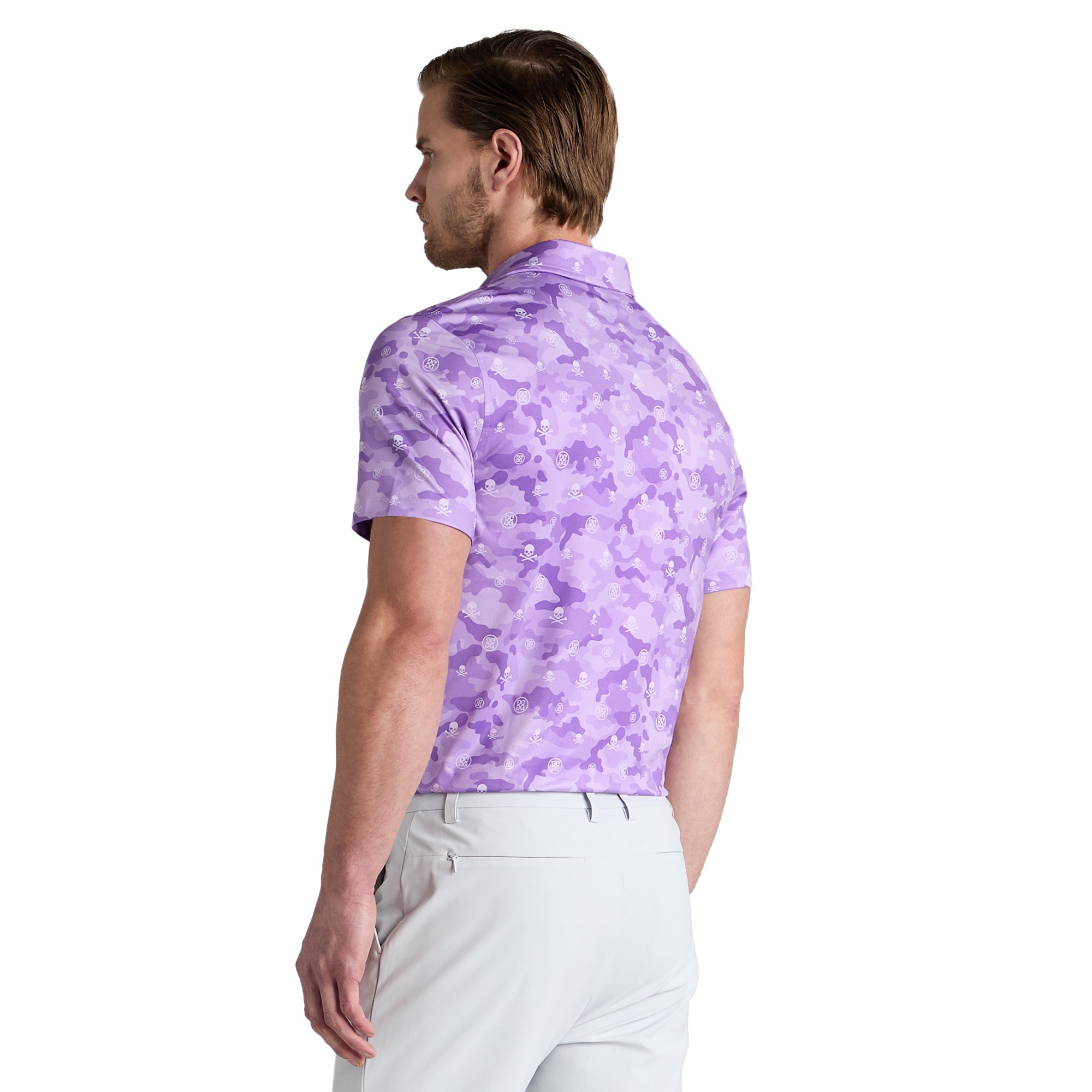 G/FORE Icon Camo Tech Jersey Polo - Iris - GMP000100-IRI-LC ...