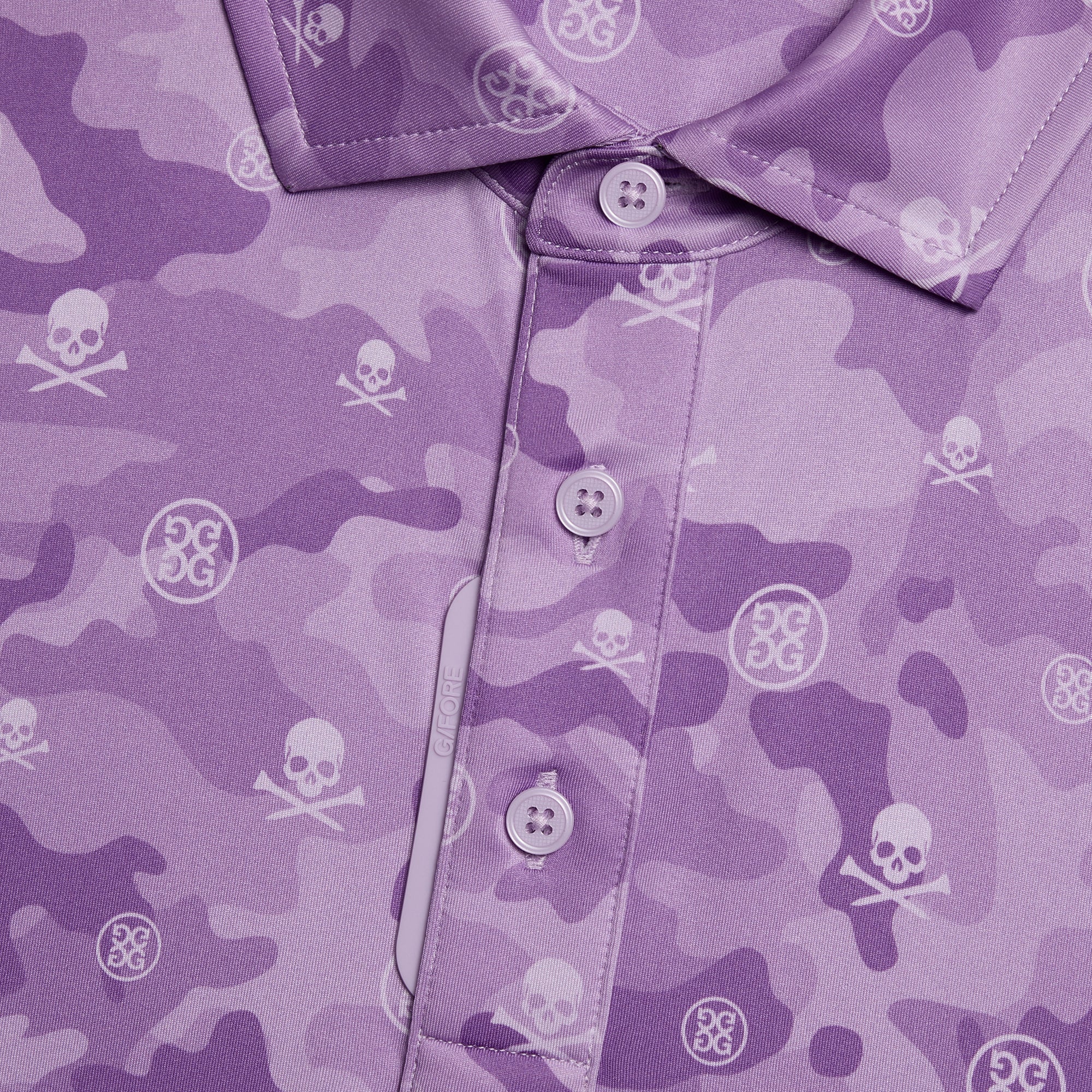 G/FORE Icon Camo Tech Jersey Polo Shirt