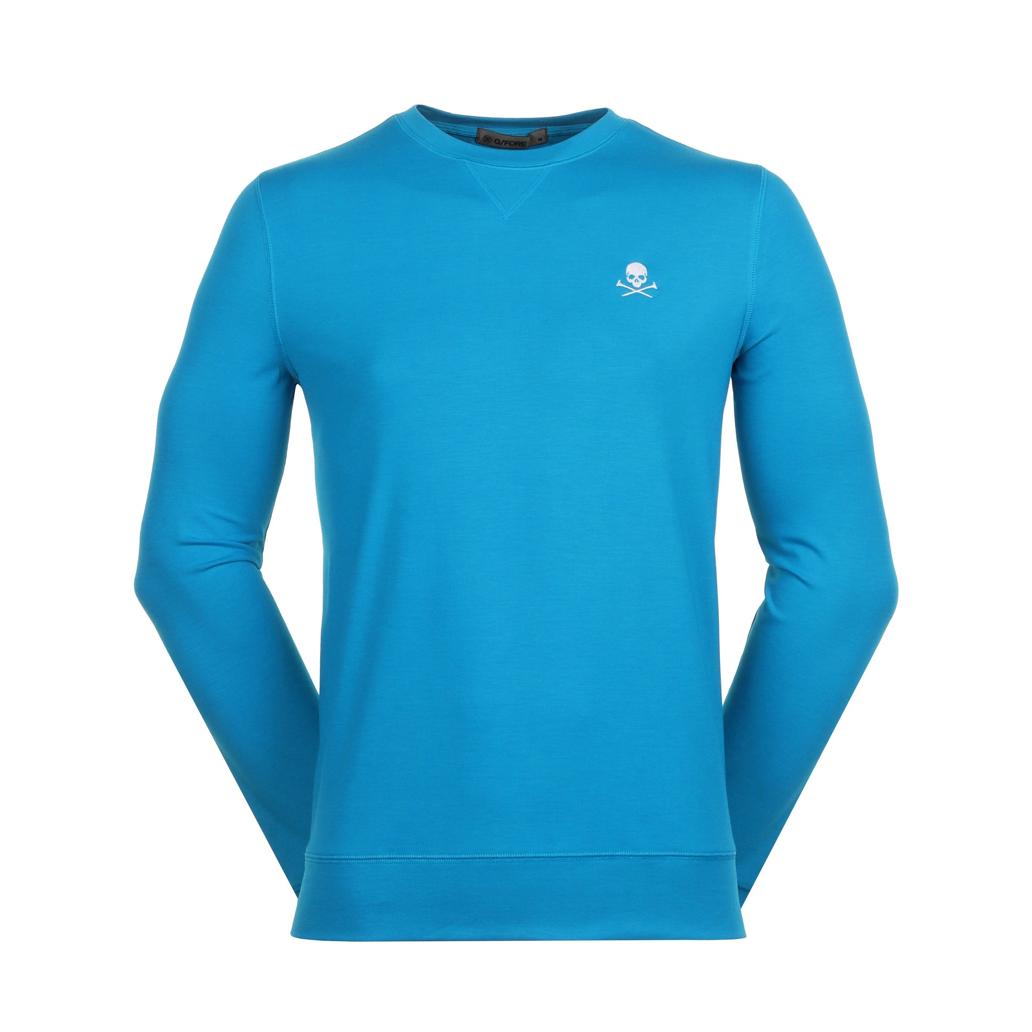 G/FORE Luxe Crew Neck Mid Layer Catalina