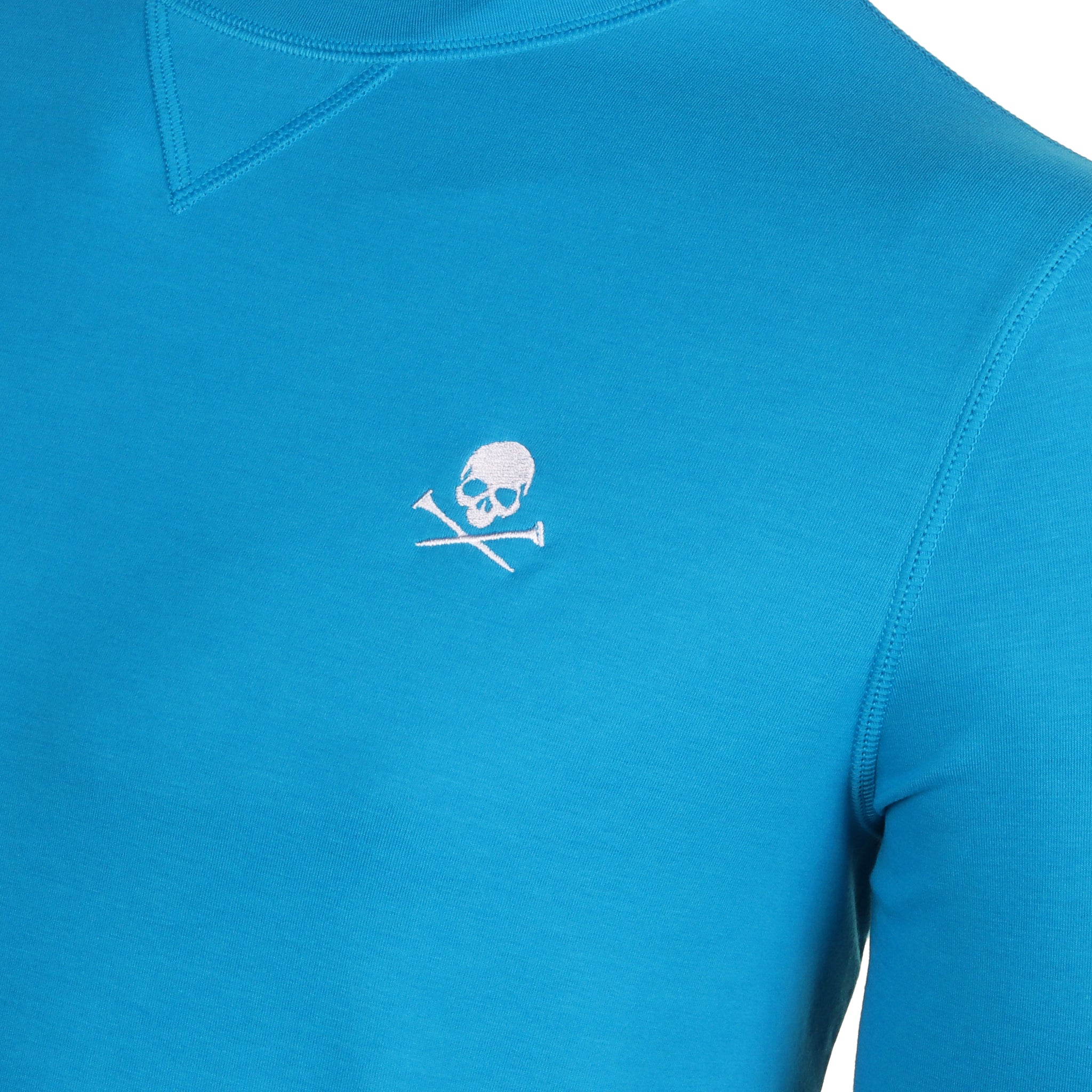 G/FORE Luxe Crew Neck Mid Layer Catalina