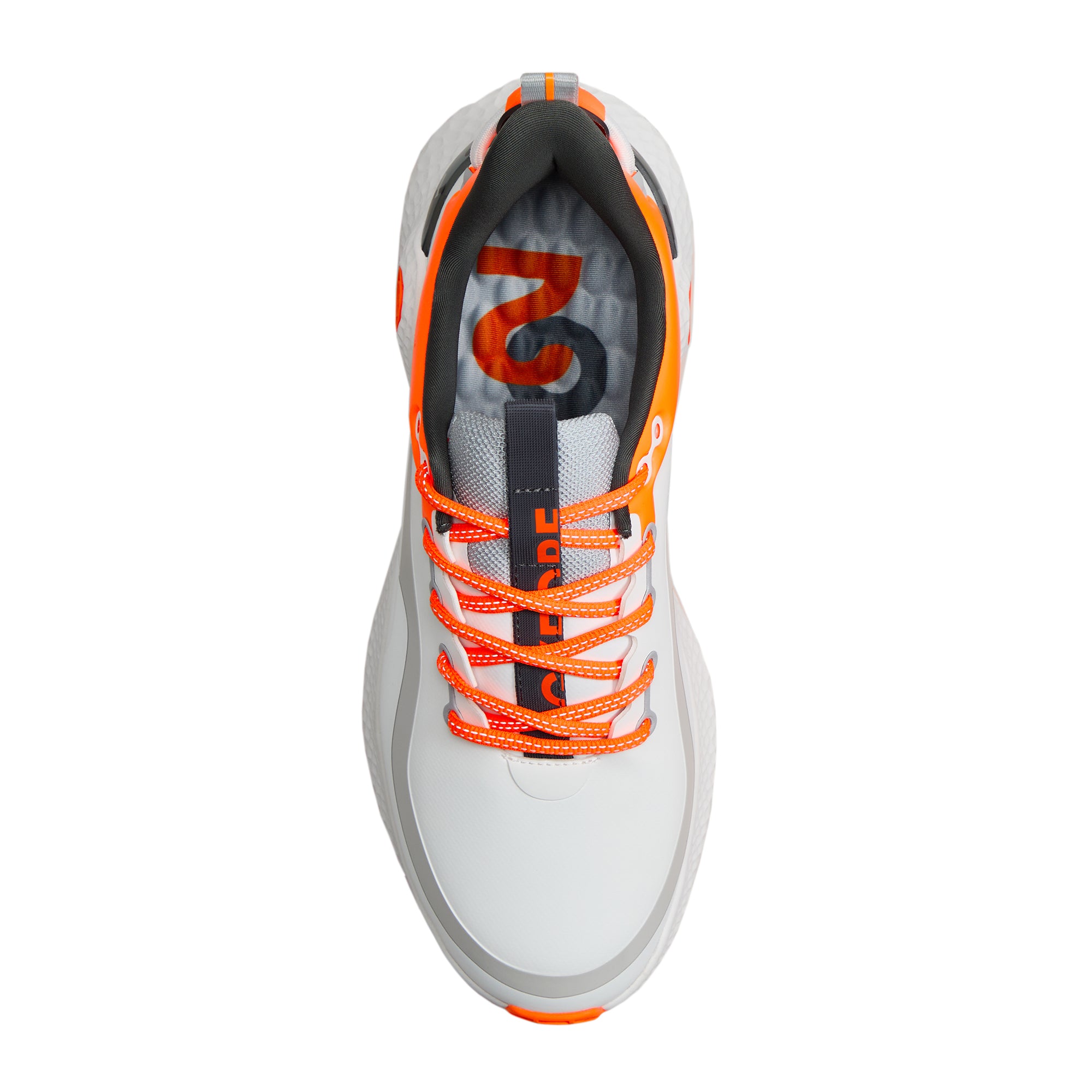 G/FORE MG4+ O2 Camo Spikeless Golf Shoes GMF000146 Snow/Shocking Orange ...