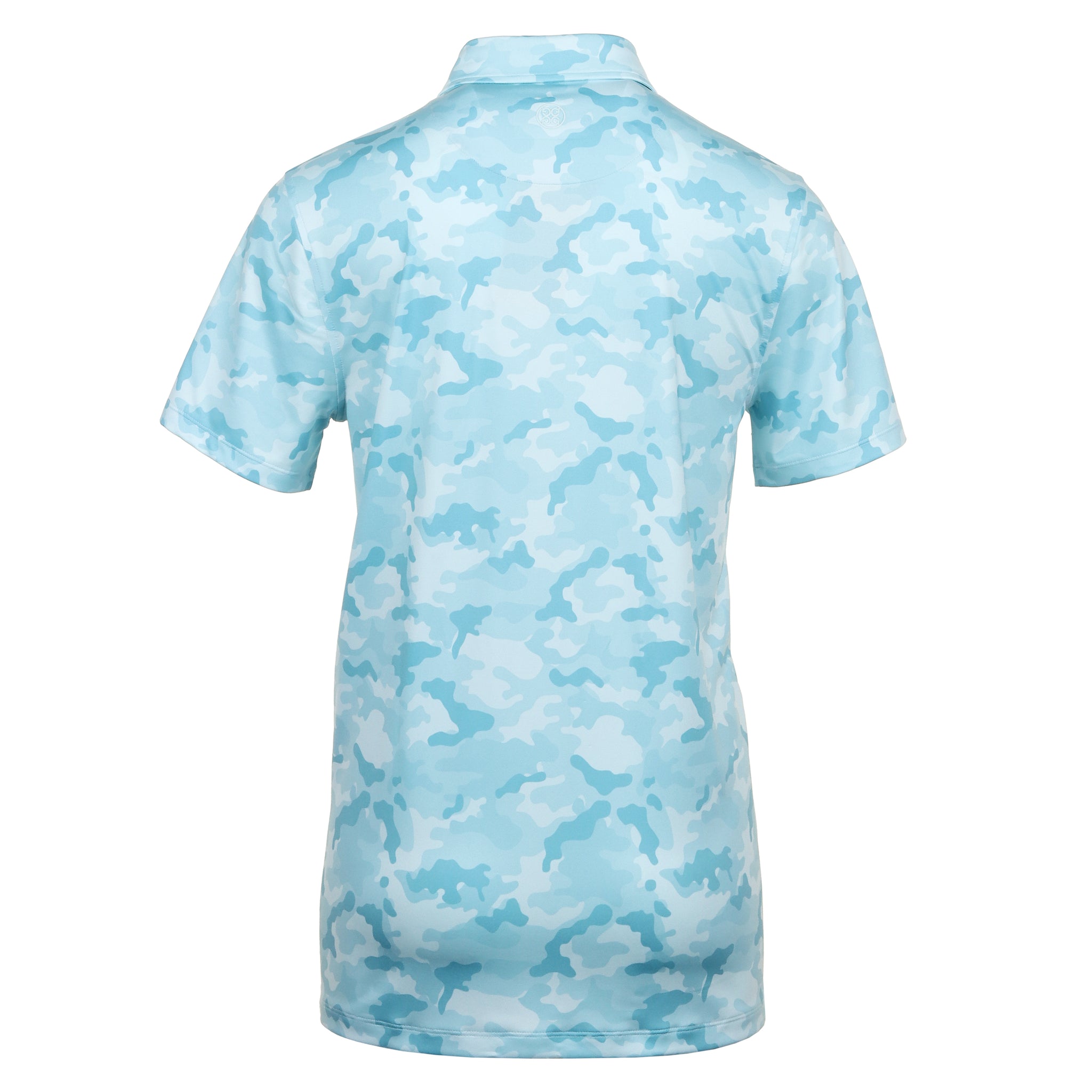 G/FORE Mapped Camo Tech Jersey Polo Daybreak/White